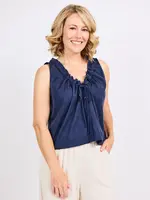 Sadie & Sage Hometown Gathered Top - AJ1123