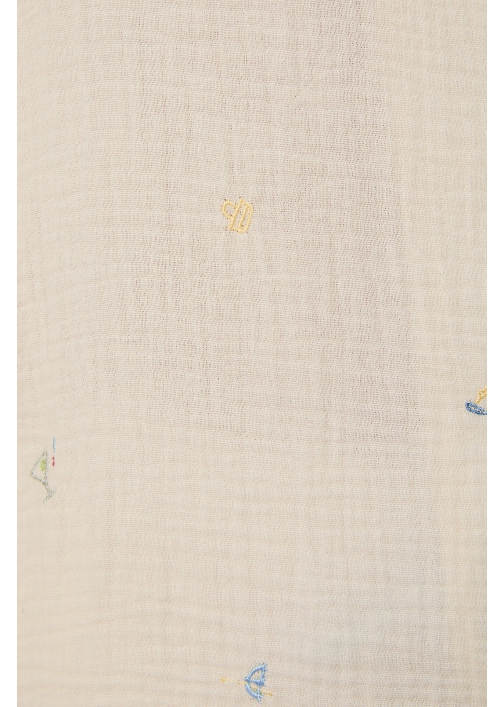 Le Lis Embroidered Detail Pajama Top - ST3350