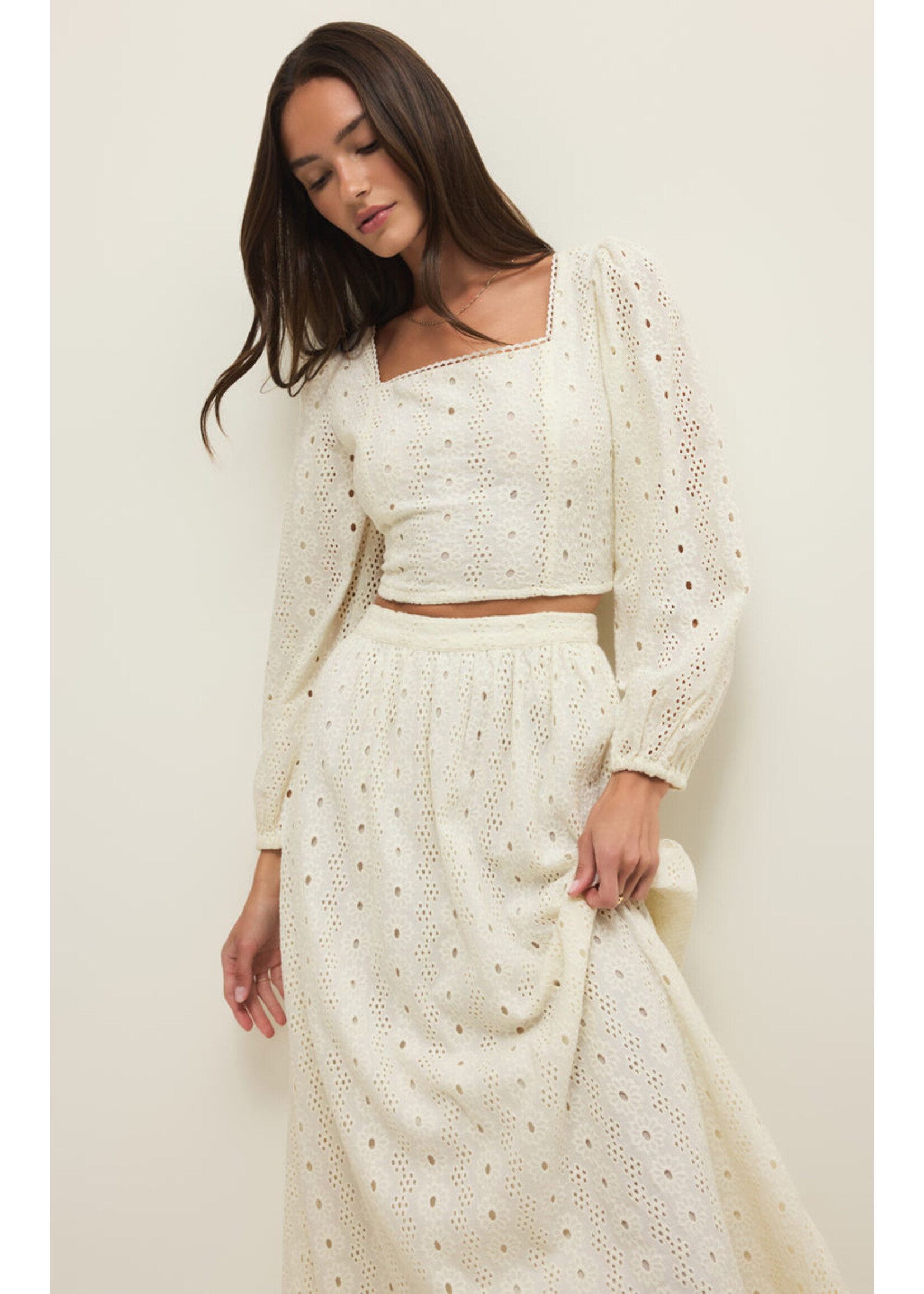 Z Supply Bria Eyelet Top - ZT261405