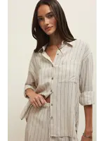Z Supply Alfie Striped Button Up Top - ZT261985