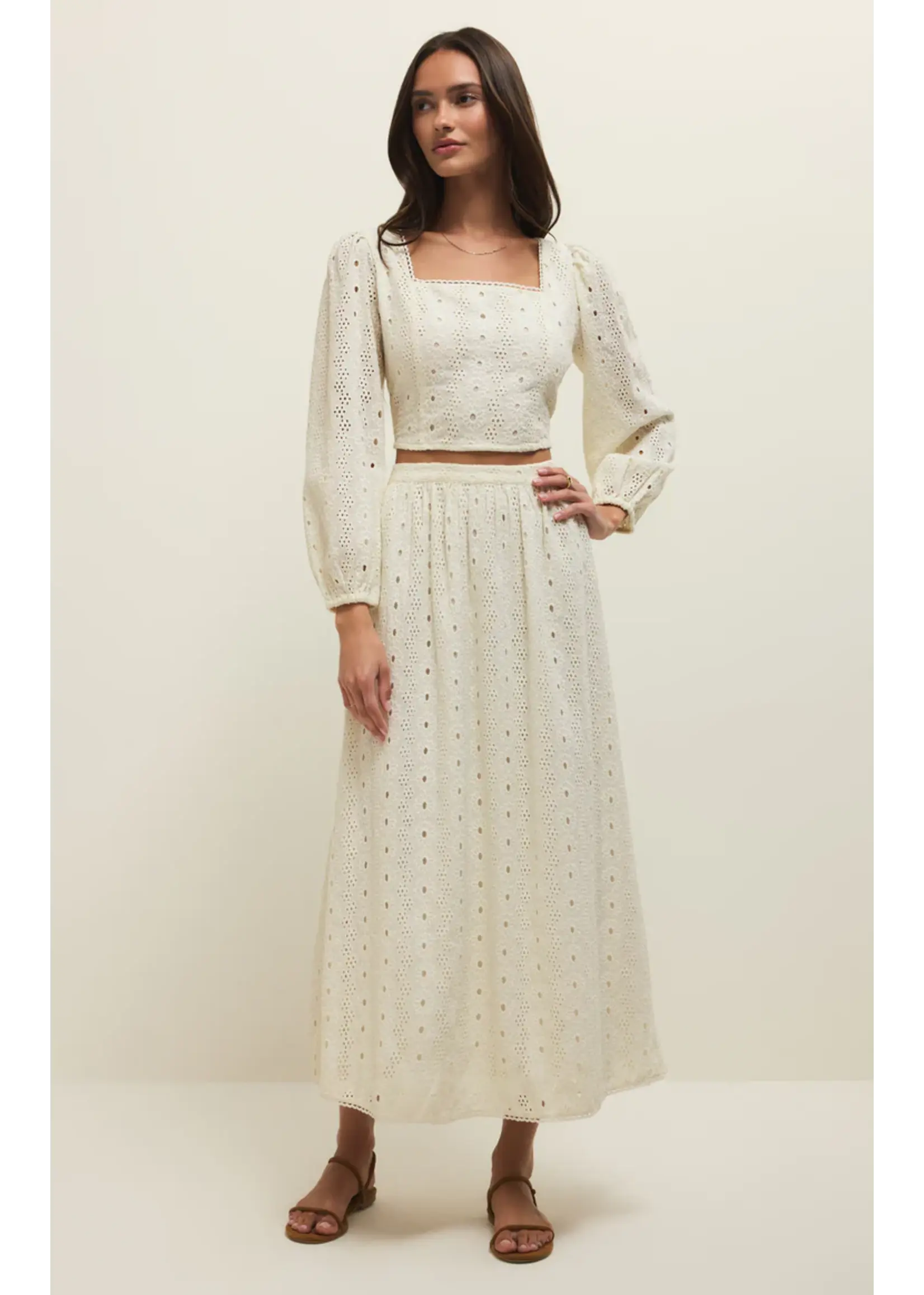 Z Supply Bria Eyelet Skirt - ZK261574
