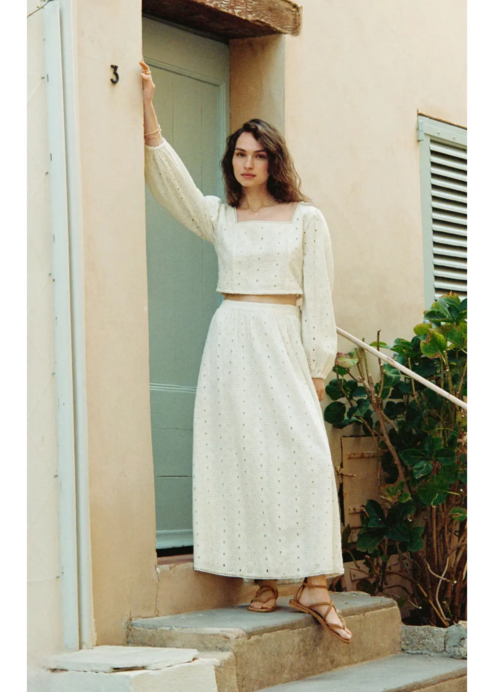 Z Supply Bria Eyelet Skirt - ZK261574