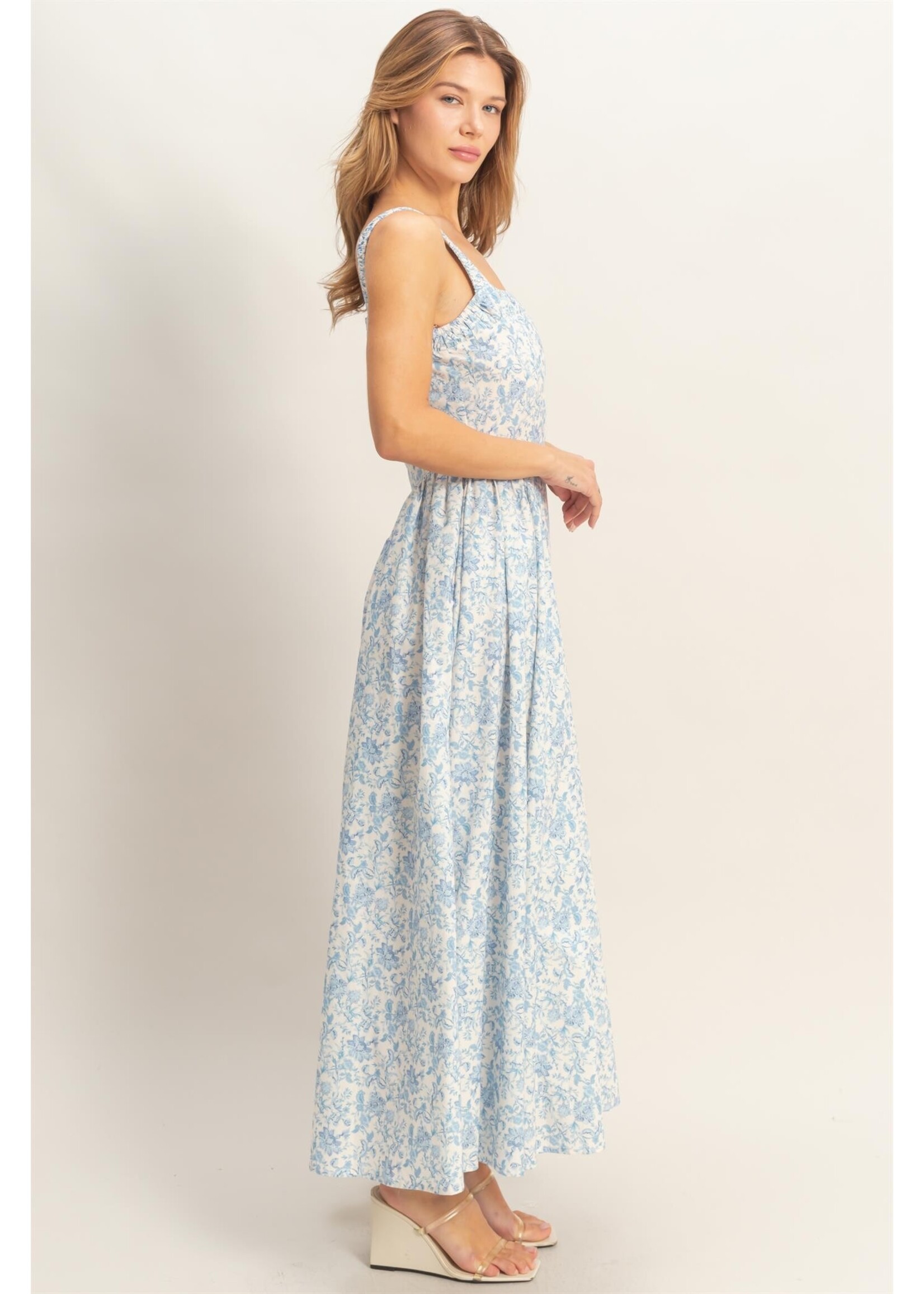 HYFVE Floral Print Empire Waist Dress - HF26A153