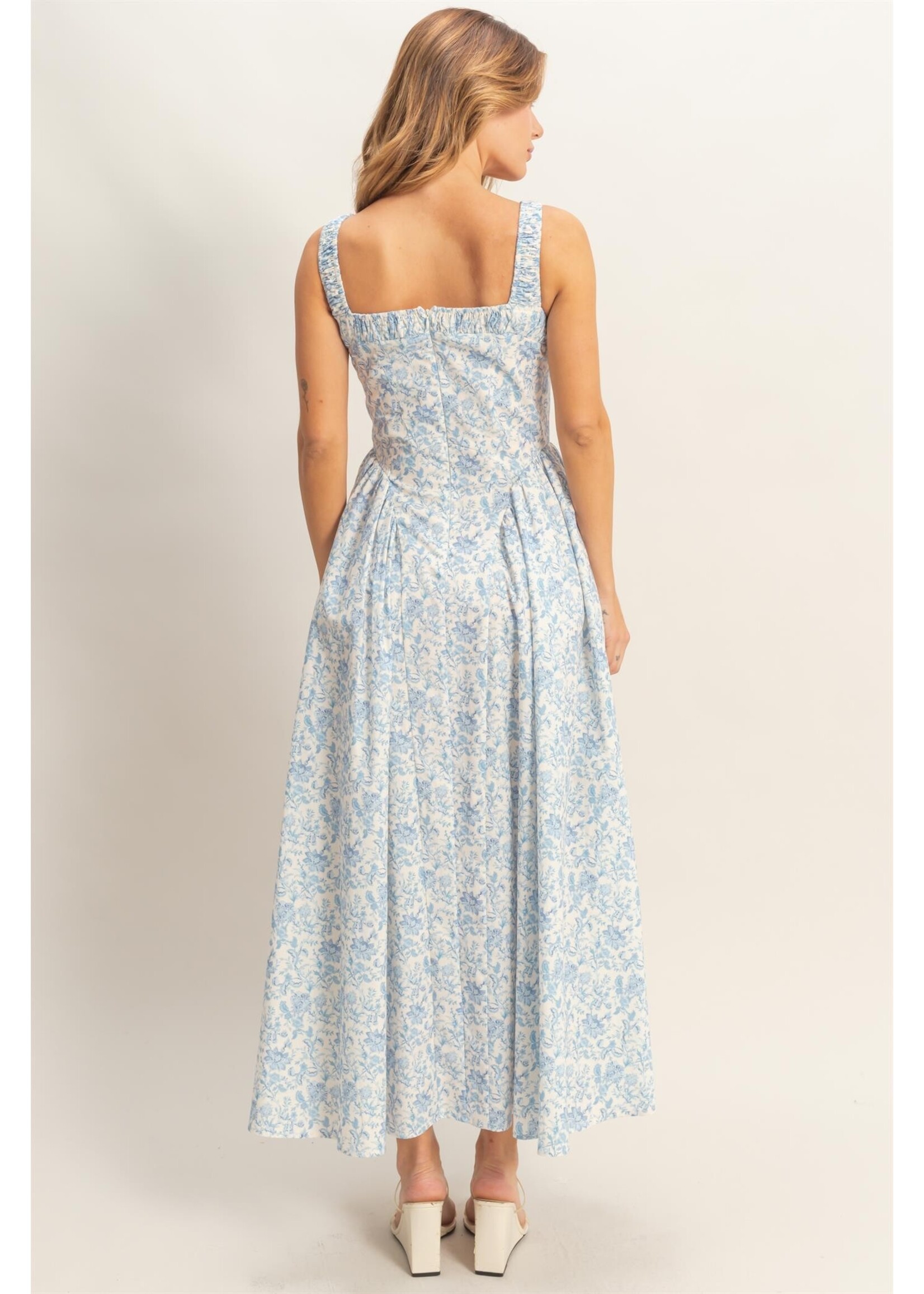 HYFVE Floral Print Empire Waist Dress - HF26A153