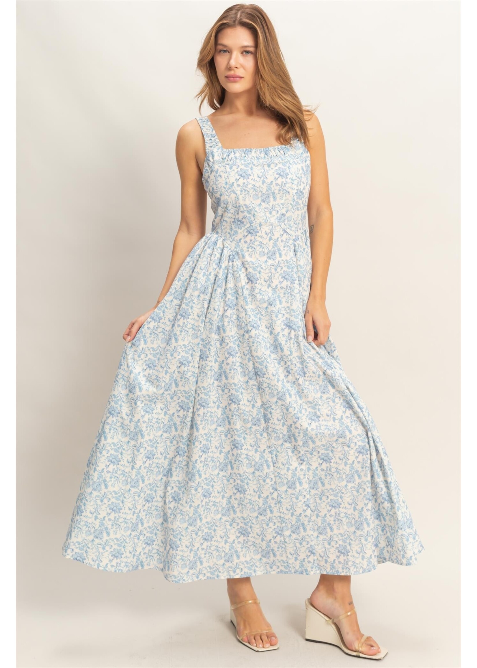 HYFVE Floral Print Empire Waist Dress - HF26A153