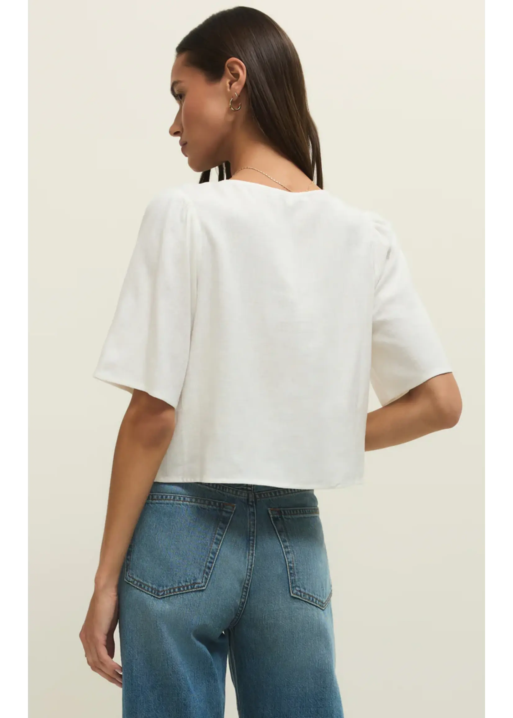 Z Supply La Belle Linen Top - ZT261143