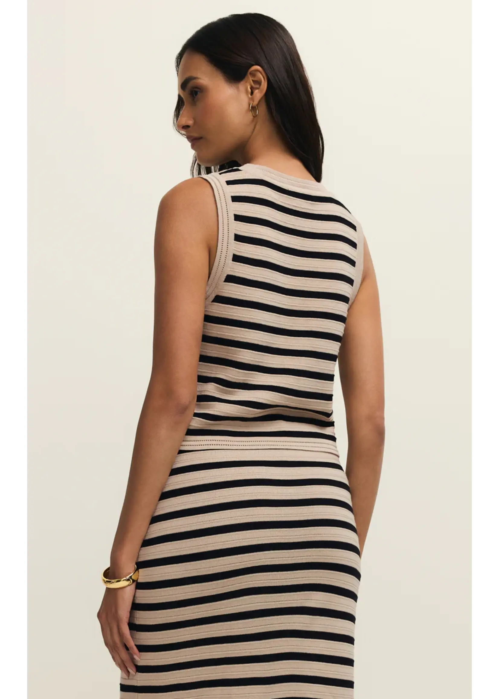 Z Supply Emori Striped Muscle Tank - ZW261172