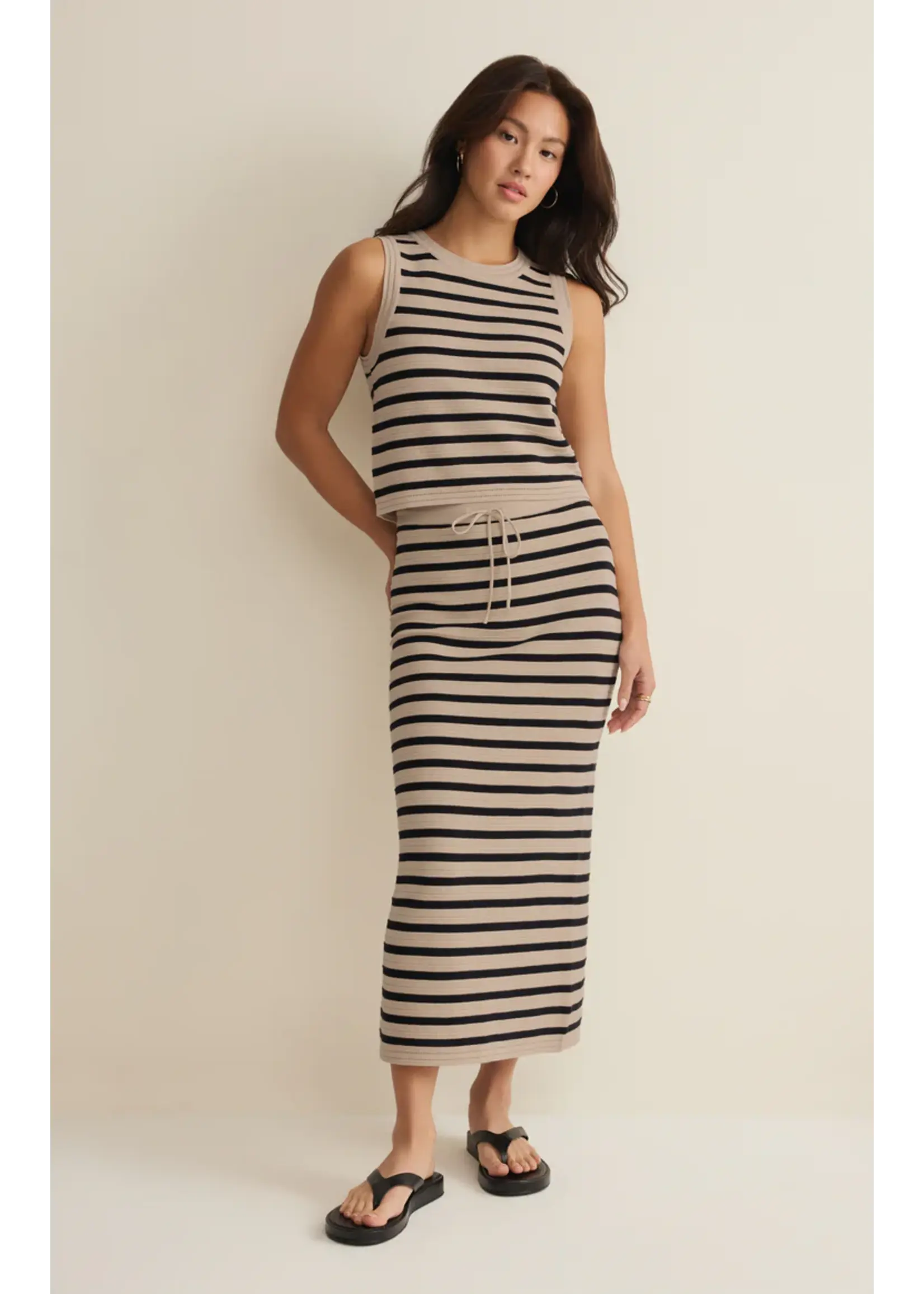 Z Supply Emori Striped Muscle Tank - ZW261172