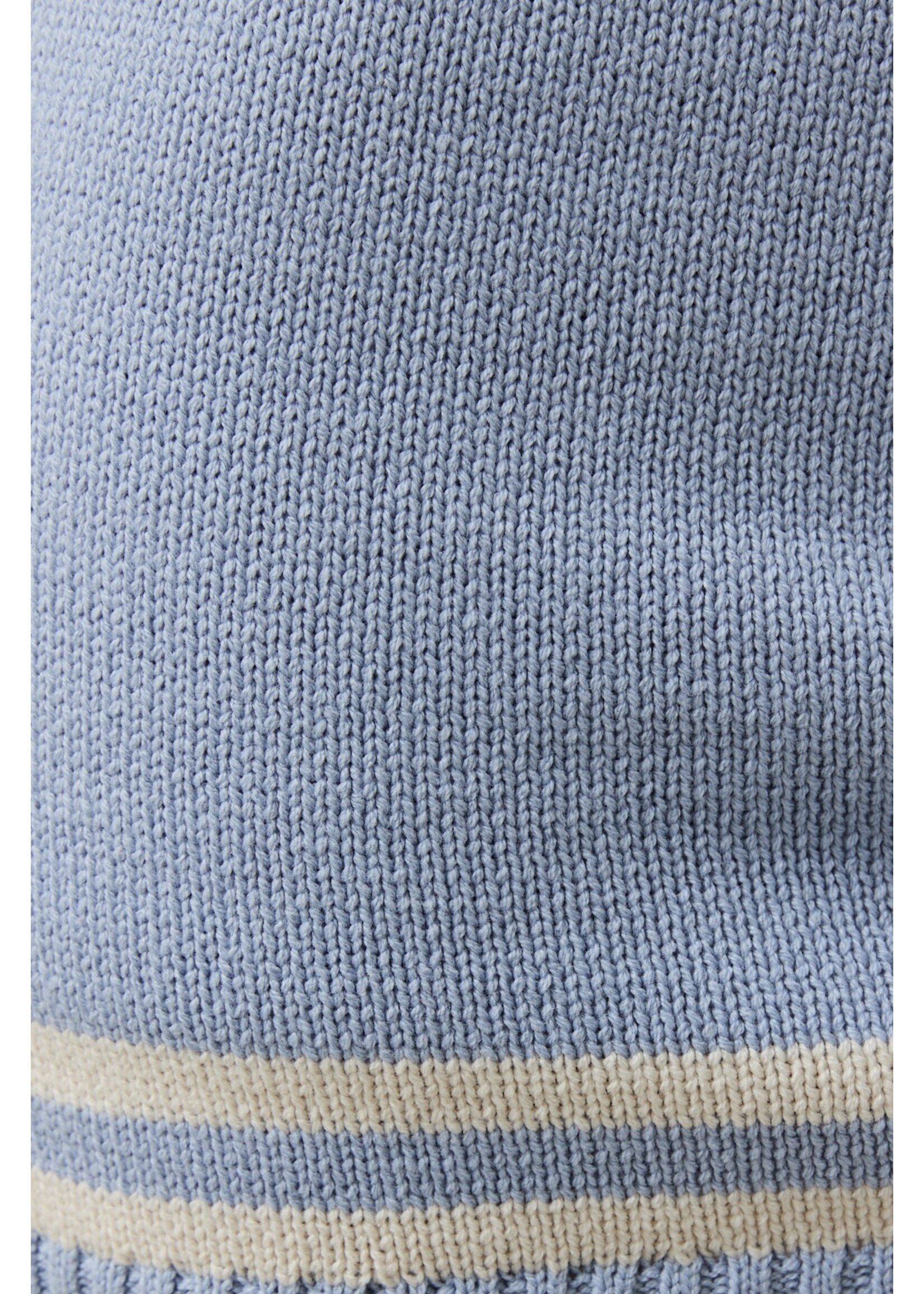 Le Lis Mid Waisted Striped Sweater Skort - IWS6328