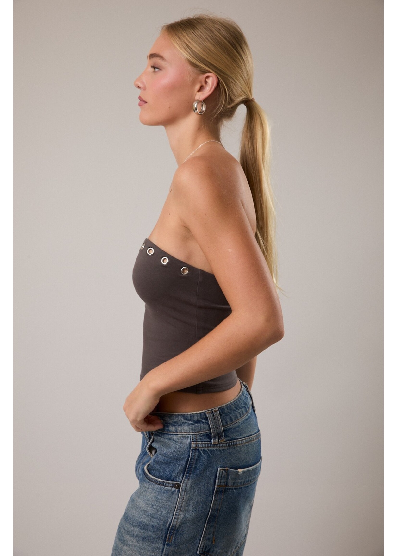 Le Lis Double Lined Reversible Tube Top - PT6426-2