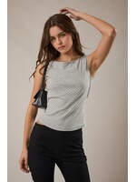 Le Lis Boat Neck Knit Top - ST3358