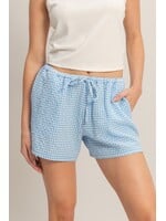 HYFVE Gingham Relaxed Fit Shorts - DZ26A929