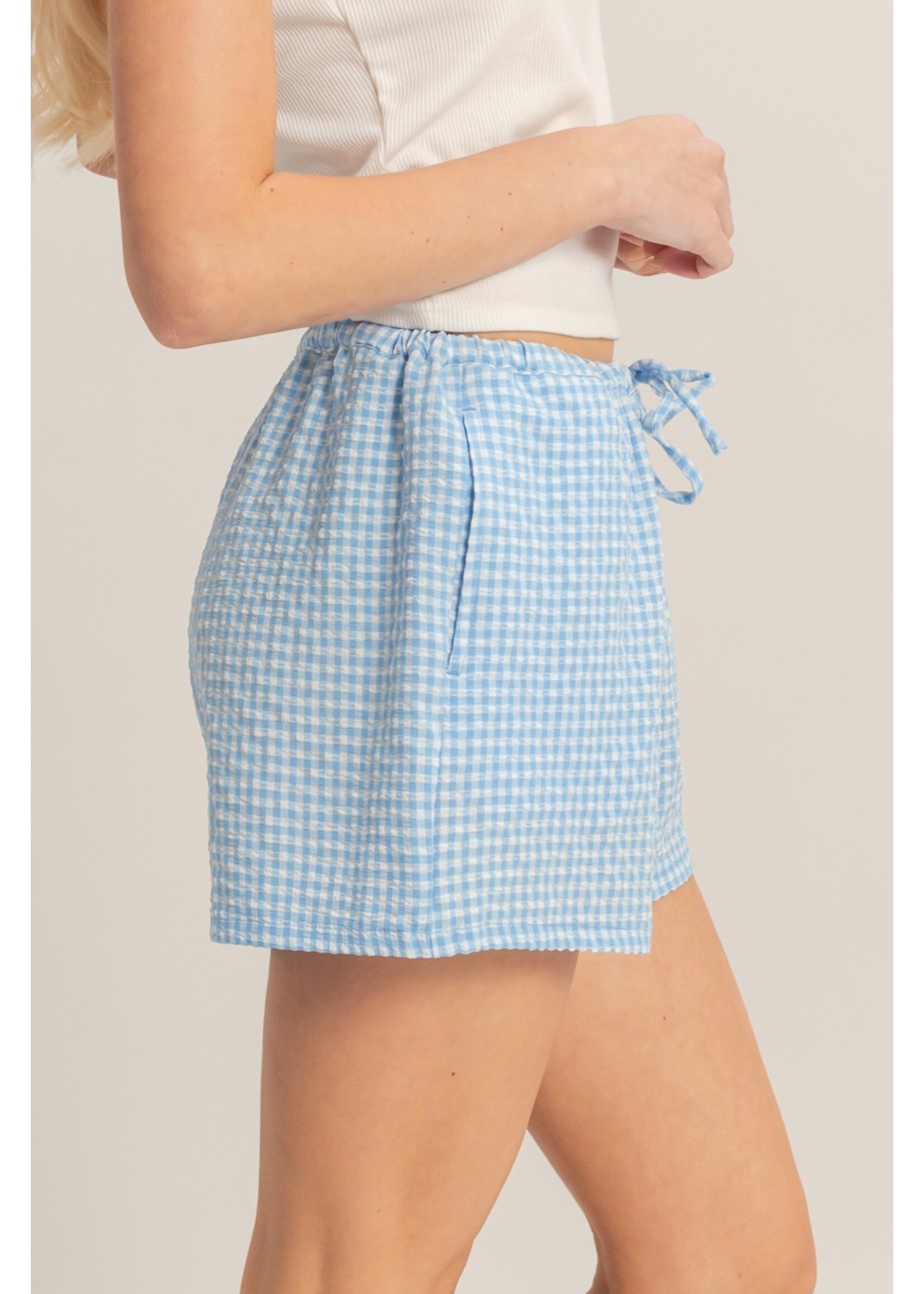 HYFVE Gingham Relaxed Fit Shorts - DZ26A929