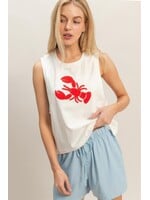 HYFVE Sleeveless Tank With Lobster Patch - HF26C610