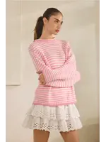 Creaman Everyday Cozy Stripe Knit Sweater - NSW2735