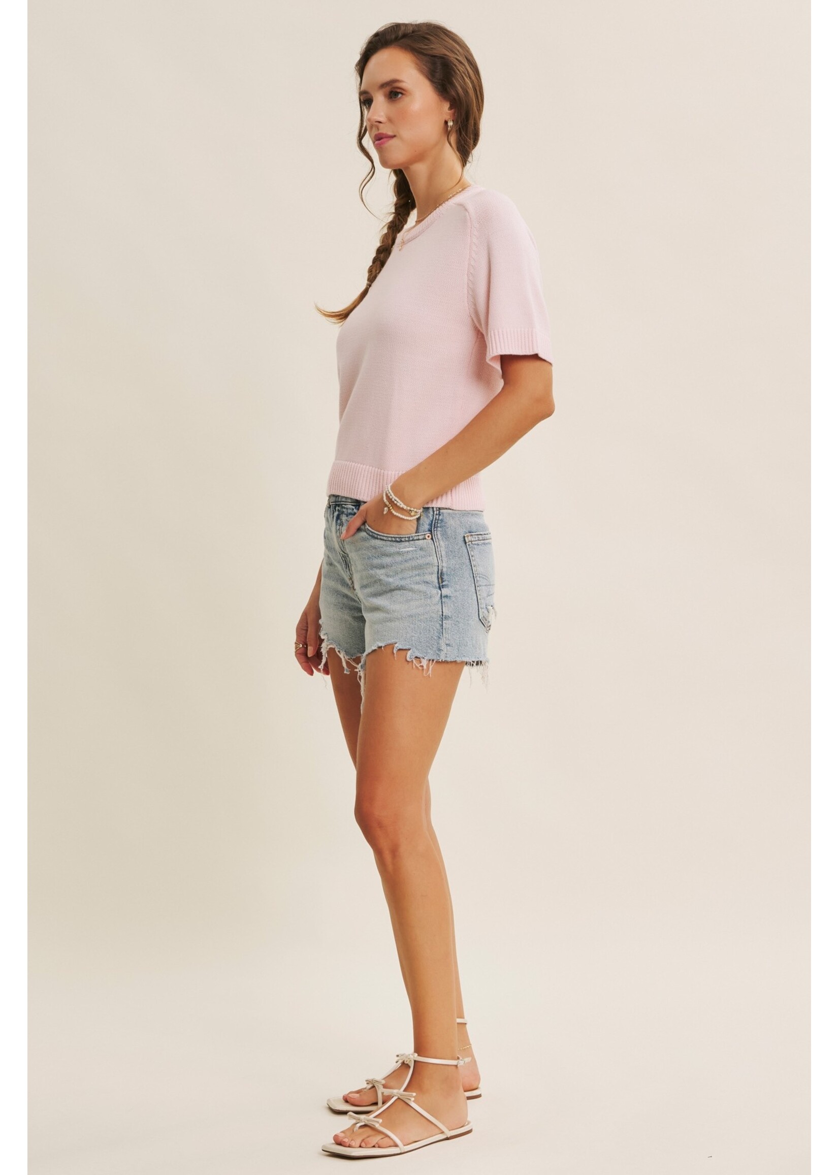 In February Year-Round Essential Soft Sweater Top - E1913SW