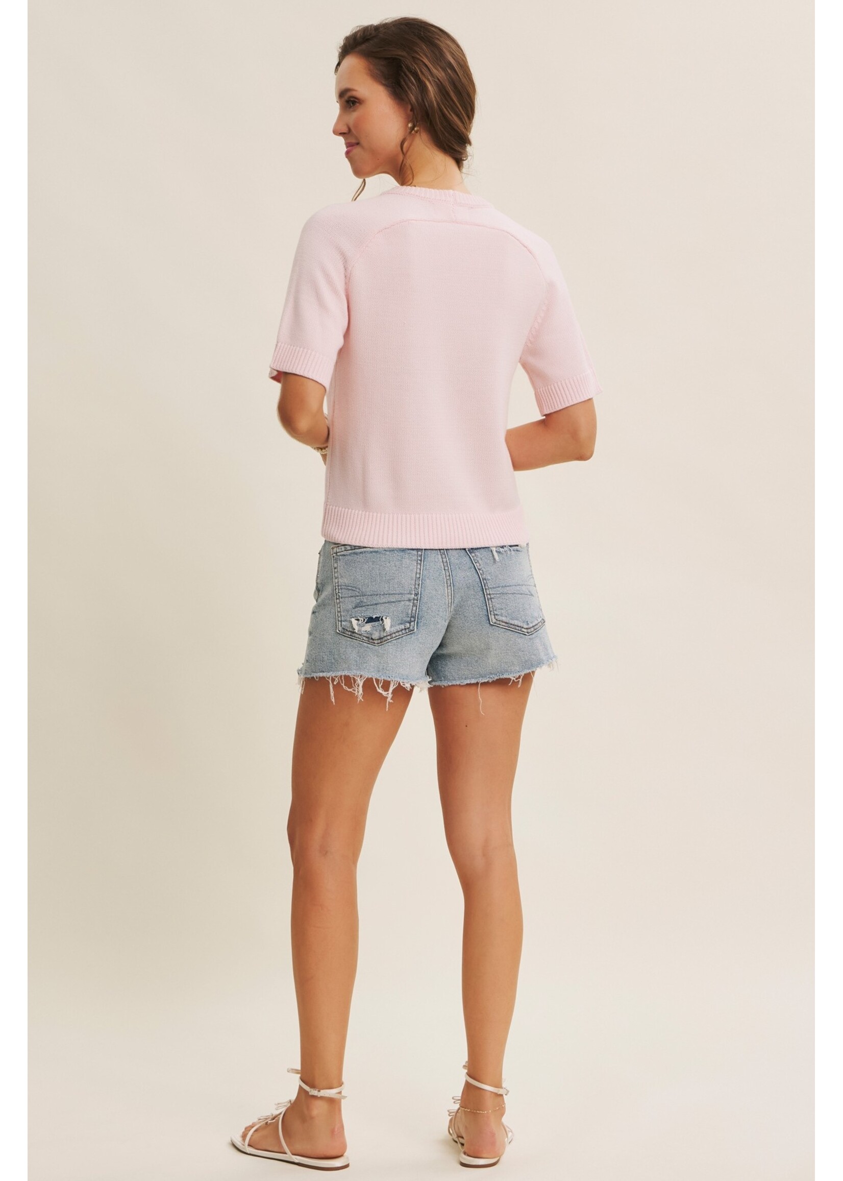 In February Year-Round Essential Soft Sweater Top - E1913SW