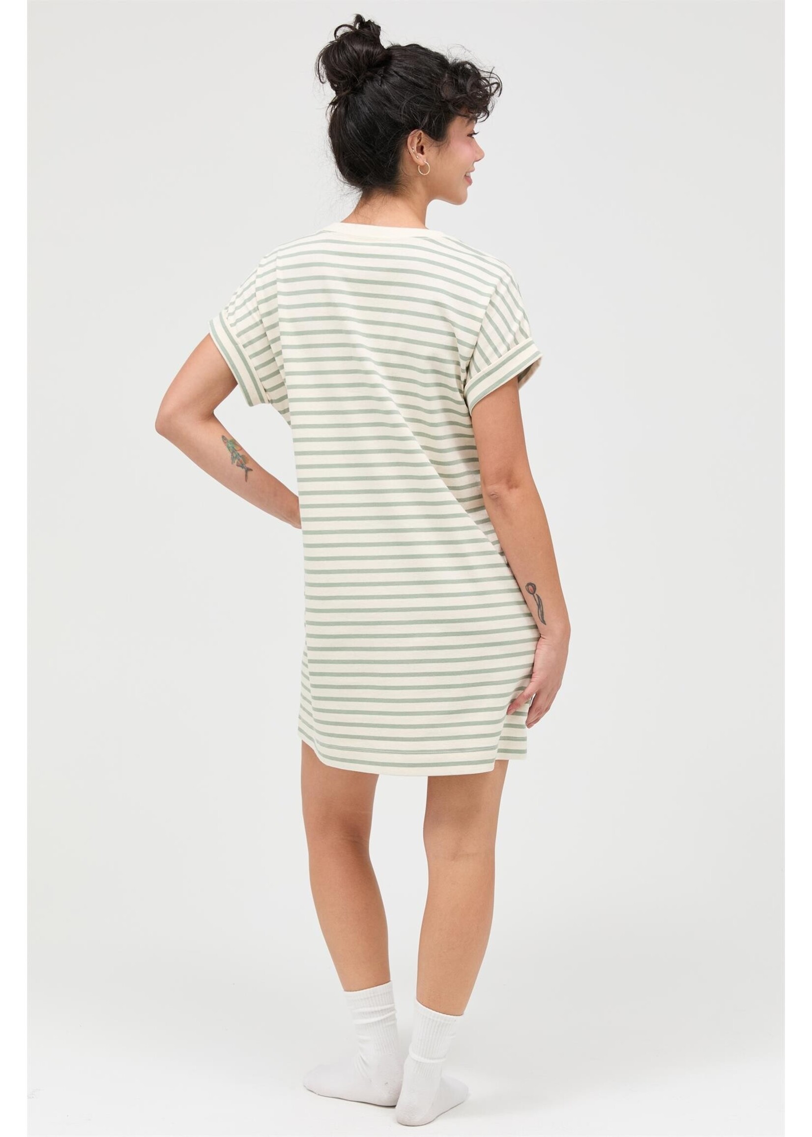 HYFVE Striped T-Shirt Mini Dress - DZ26C067
