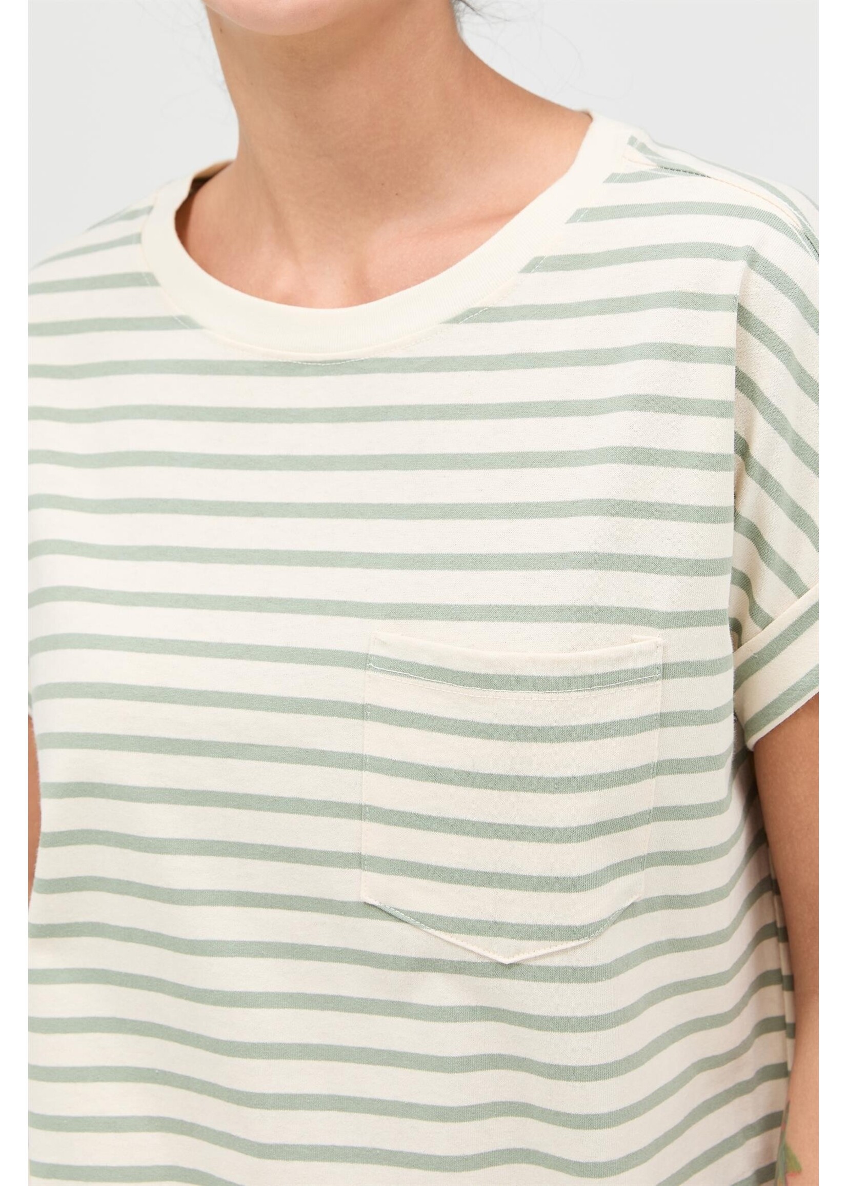 HYFVE Striped T-Shirt Mini Dress - DZ26C067