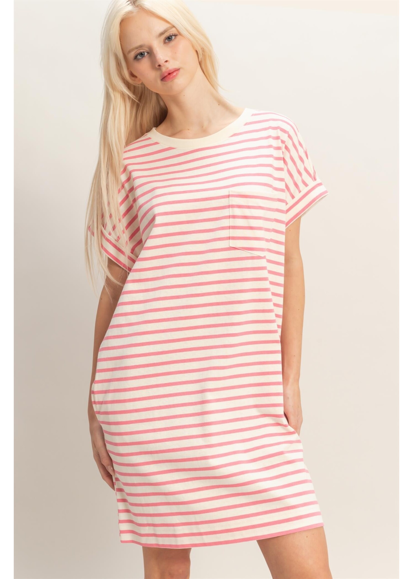 HYFVE Striped T-Shirt Mini Dress - DZ26C067