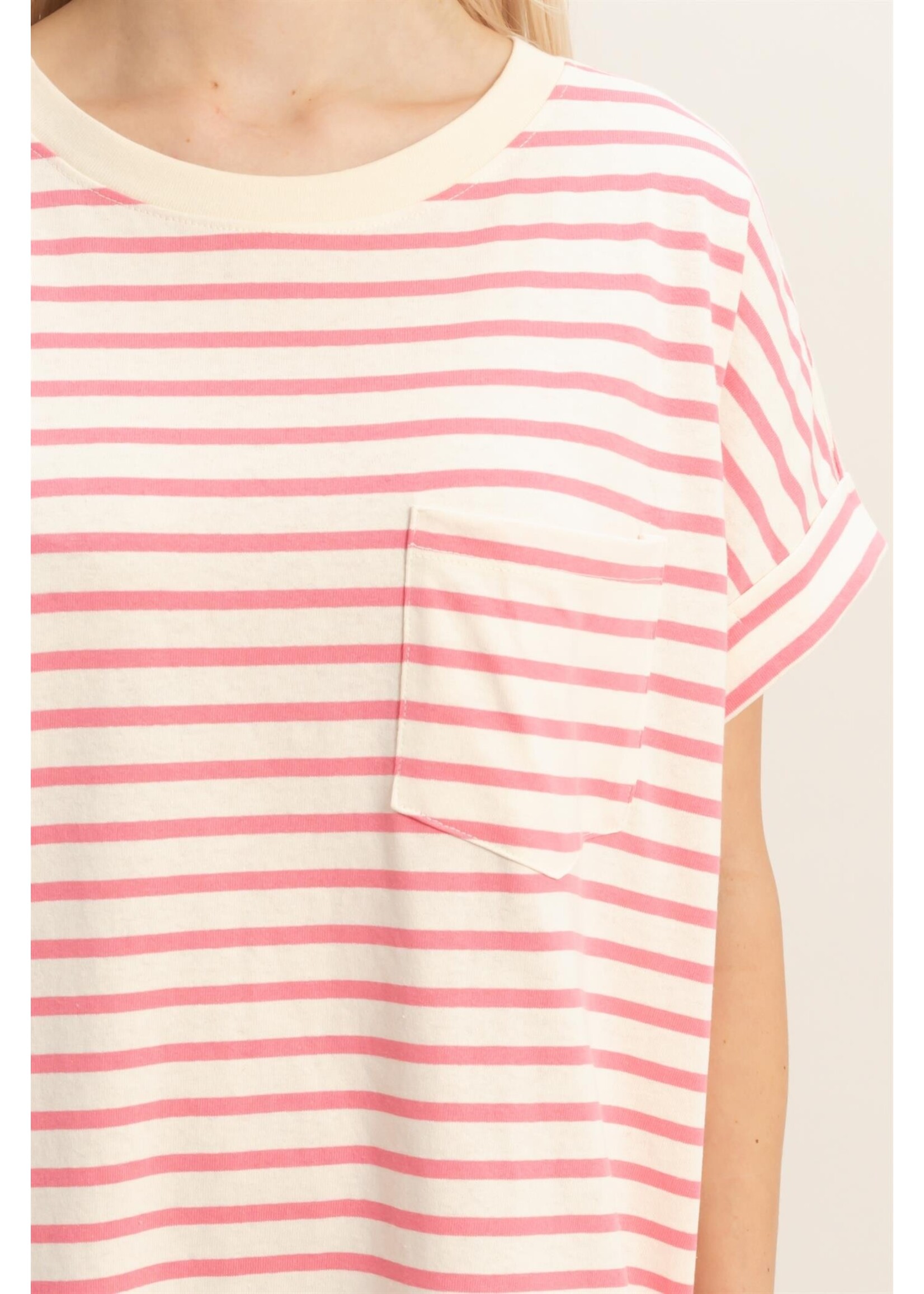 HYFVE Striped T-Shirt Mini Dress - DZ26C067