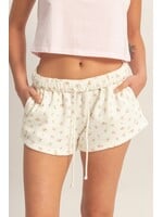 HYFVE Ditsy Floral French Terry Shorts - DZ26C391