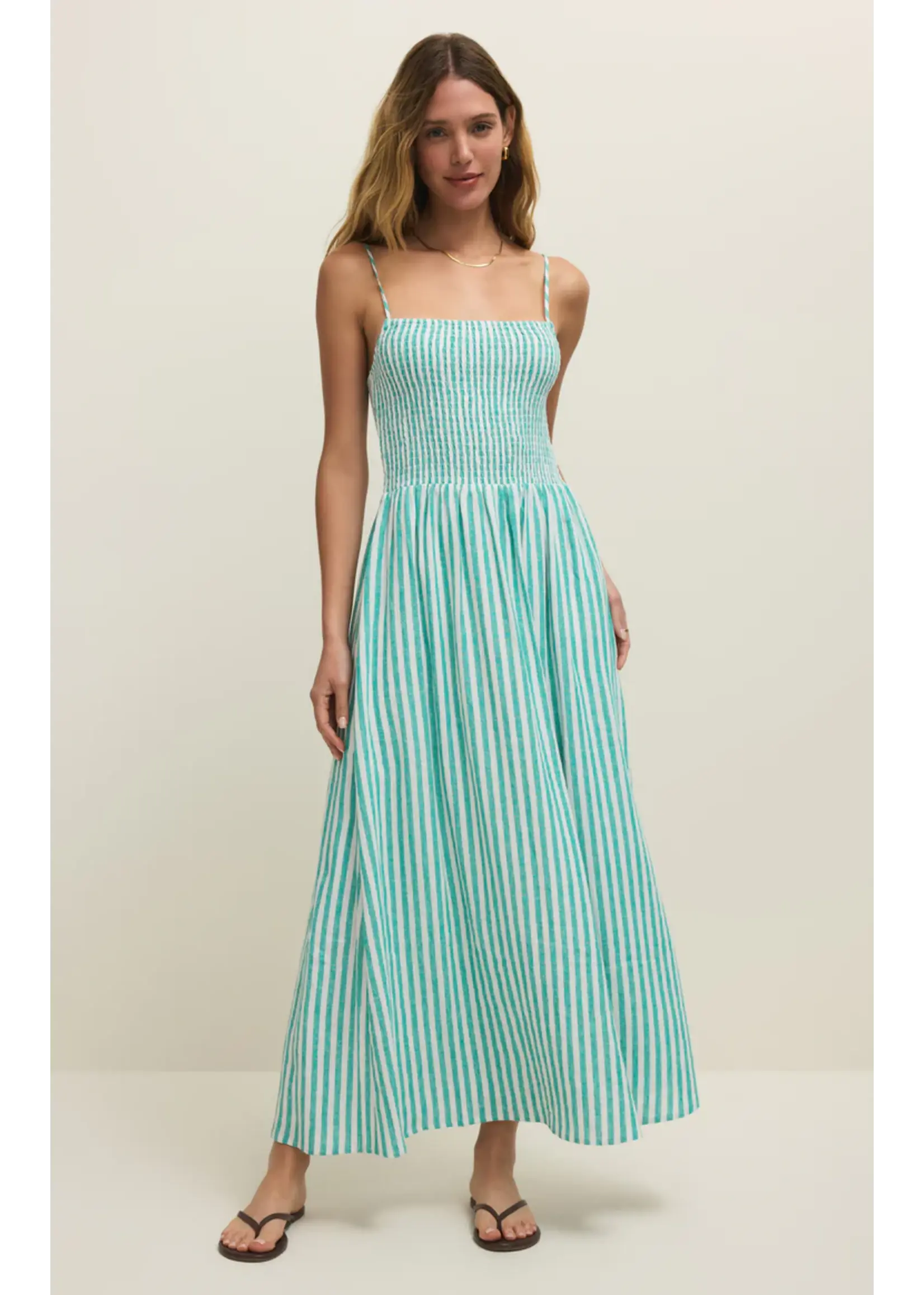 Z Supply Bayside Striped Midi Dress - ZD261535