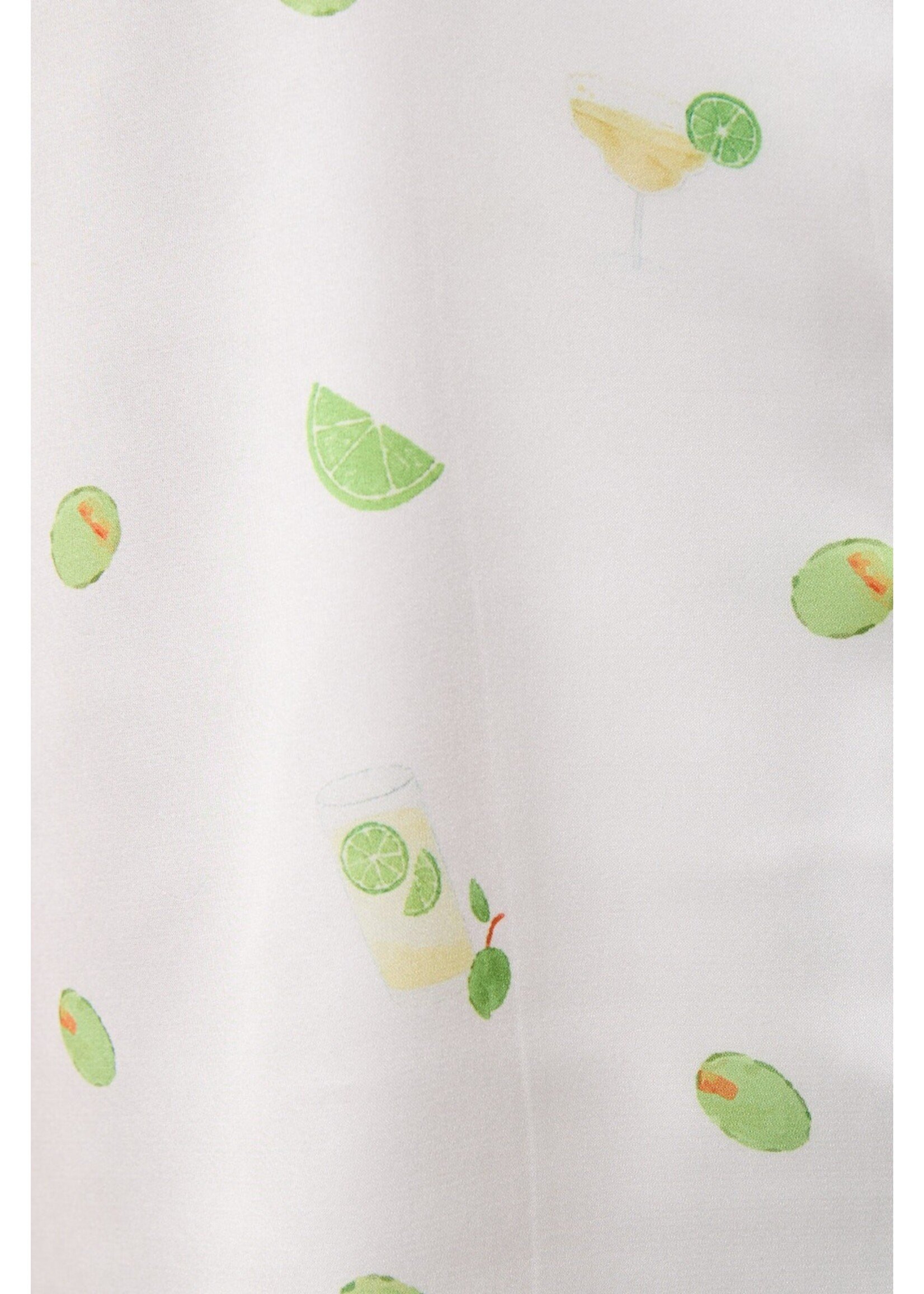 Le Lis Short Sleeve Collared Pajama Shirt - IT6260