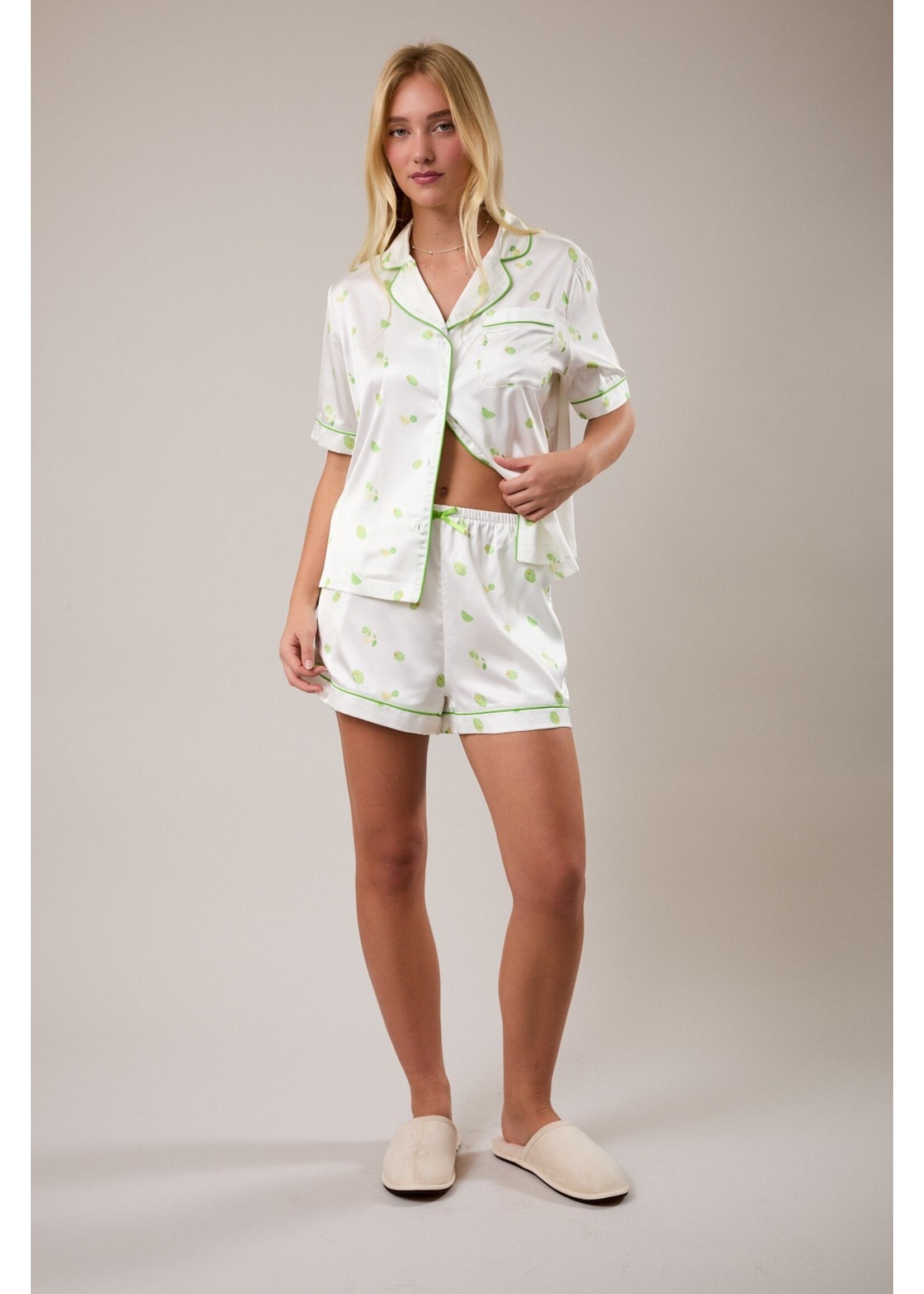 Le Lis Mid-Rise Pajama Short - IP6261
