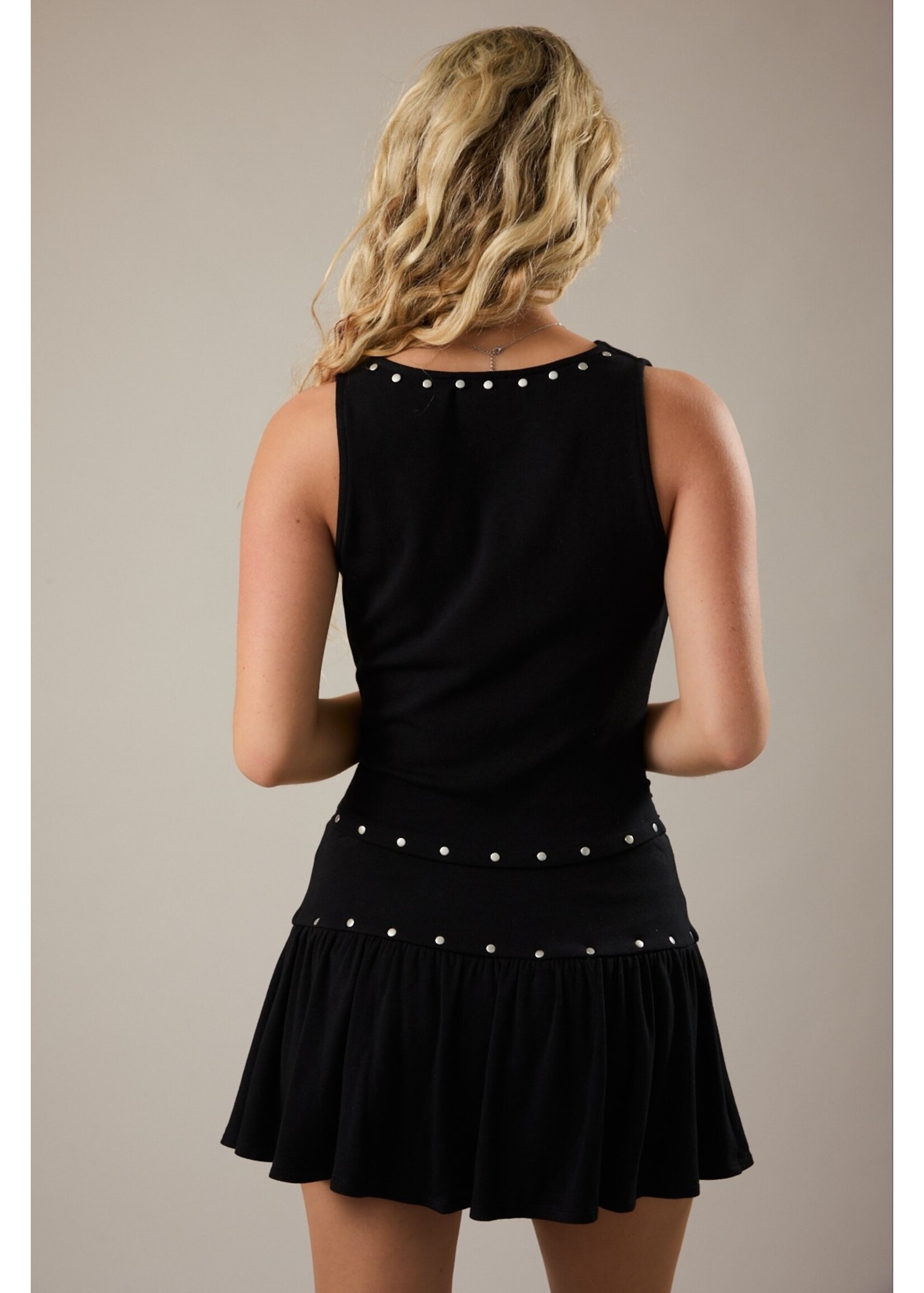 Le Lis Cowl Neck Stup Detail Ruched Top - PT7217