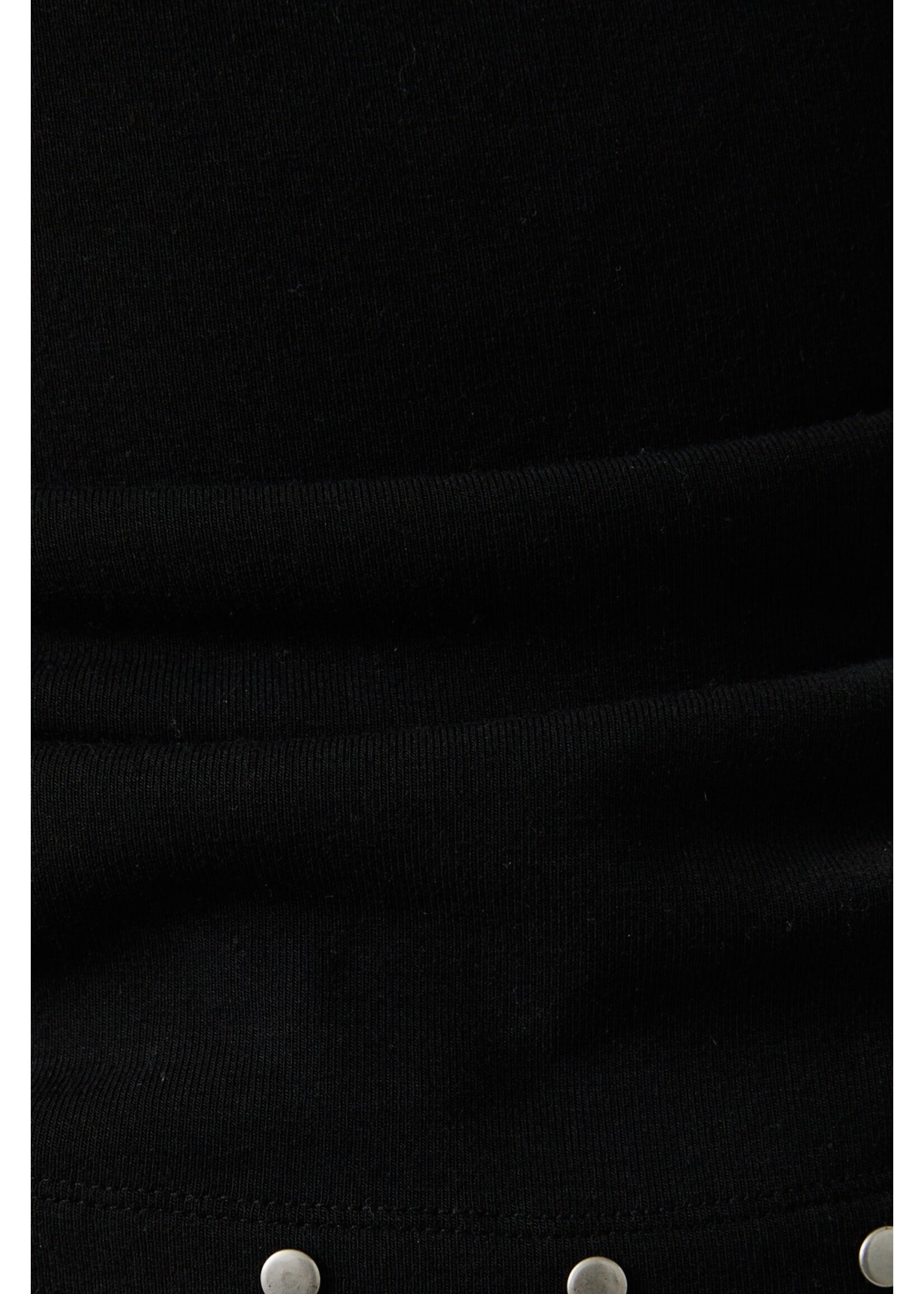 Le Lis Cowl Neck Stup Detail Ruched Top - PT7217