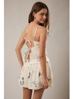 Le Lis Back Tie Spaghetti Top - ST3383