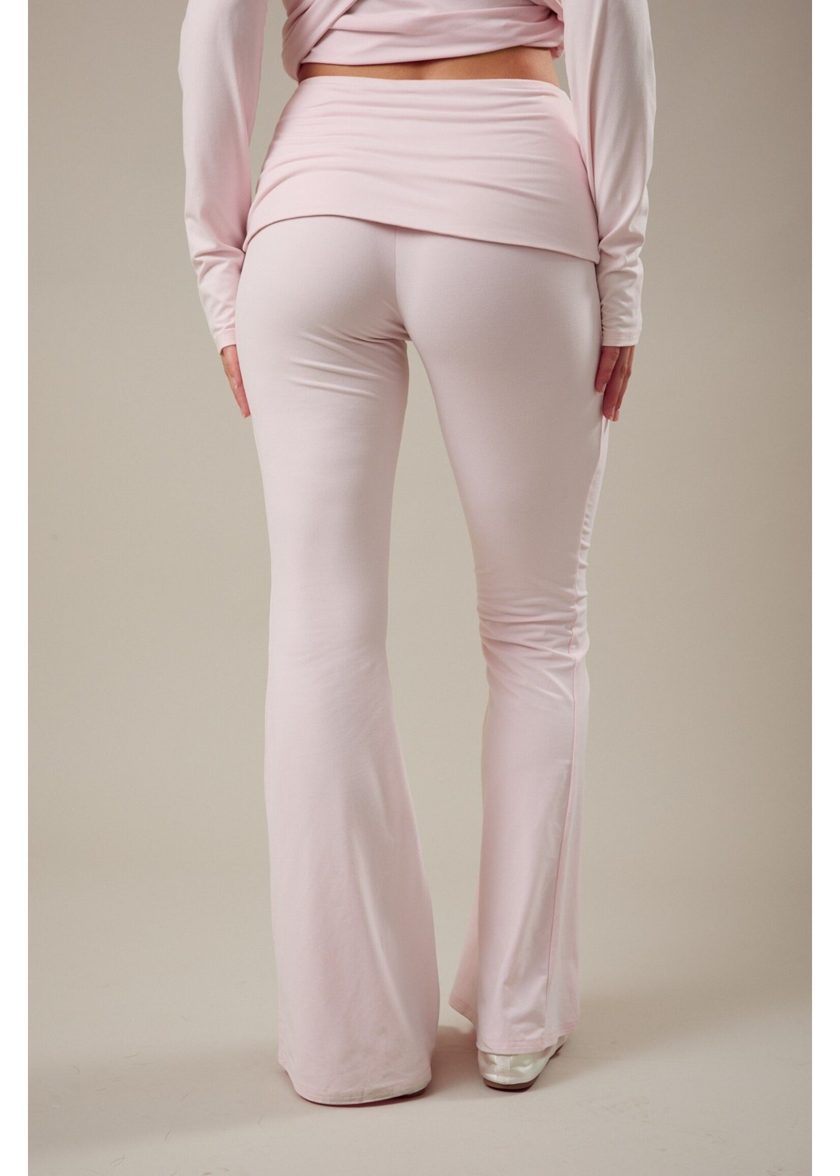 Le Lis Jersey Low Waist Flared Pants - PP6564-1