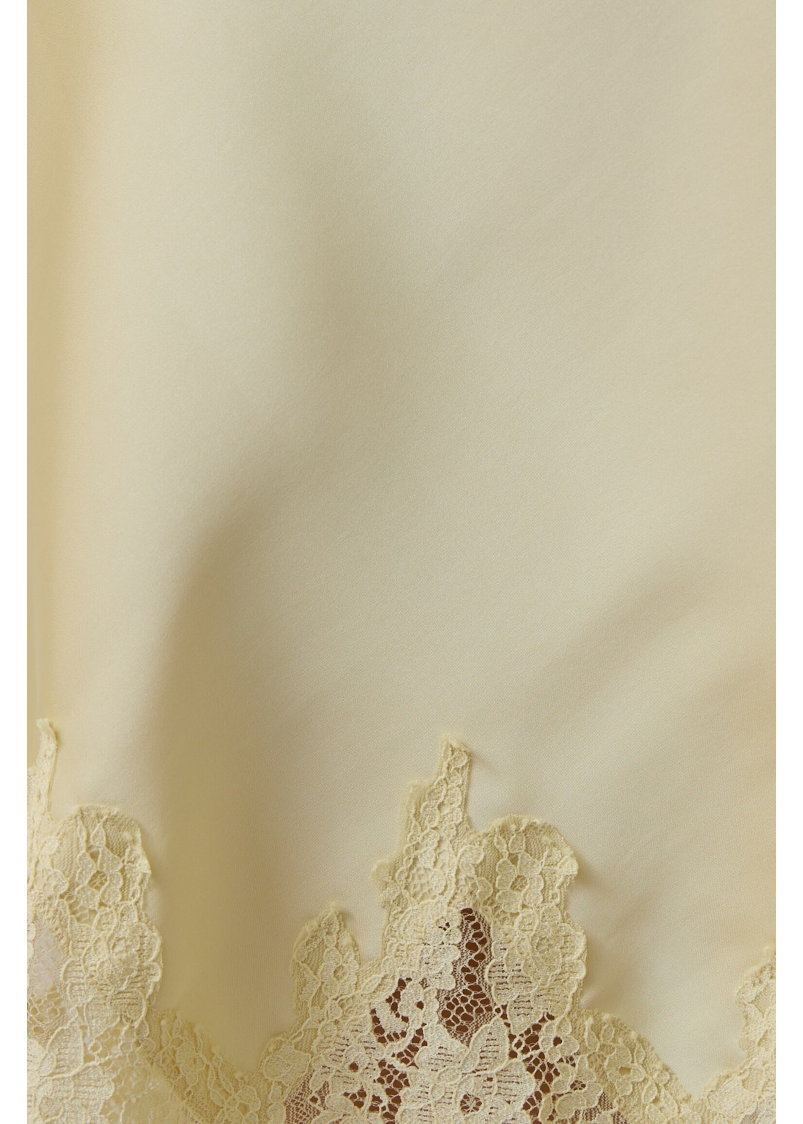 Le Lis Lace Trim Bias Cut Midi Skirt - SS3534