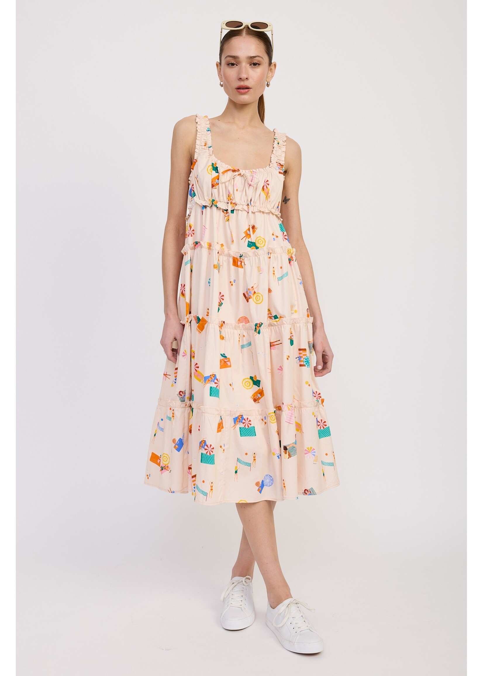 Emory Park Babydoll Poplin MTD Dress - IPA2805D