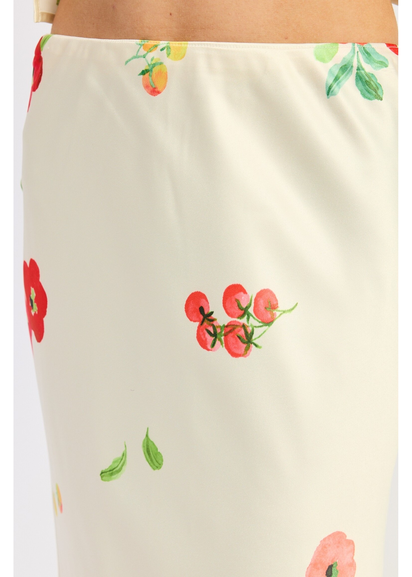 Emory Park Row Rise Mid Satin Bias Skirt - IPA4176S