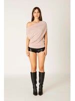 Cotton Candy LA Cowl Neck Top - CT-13974