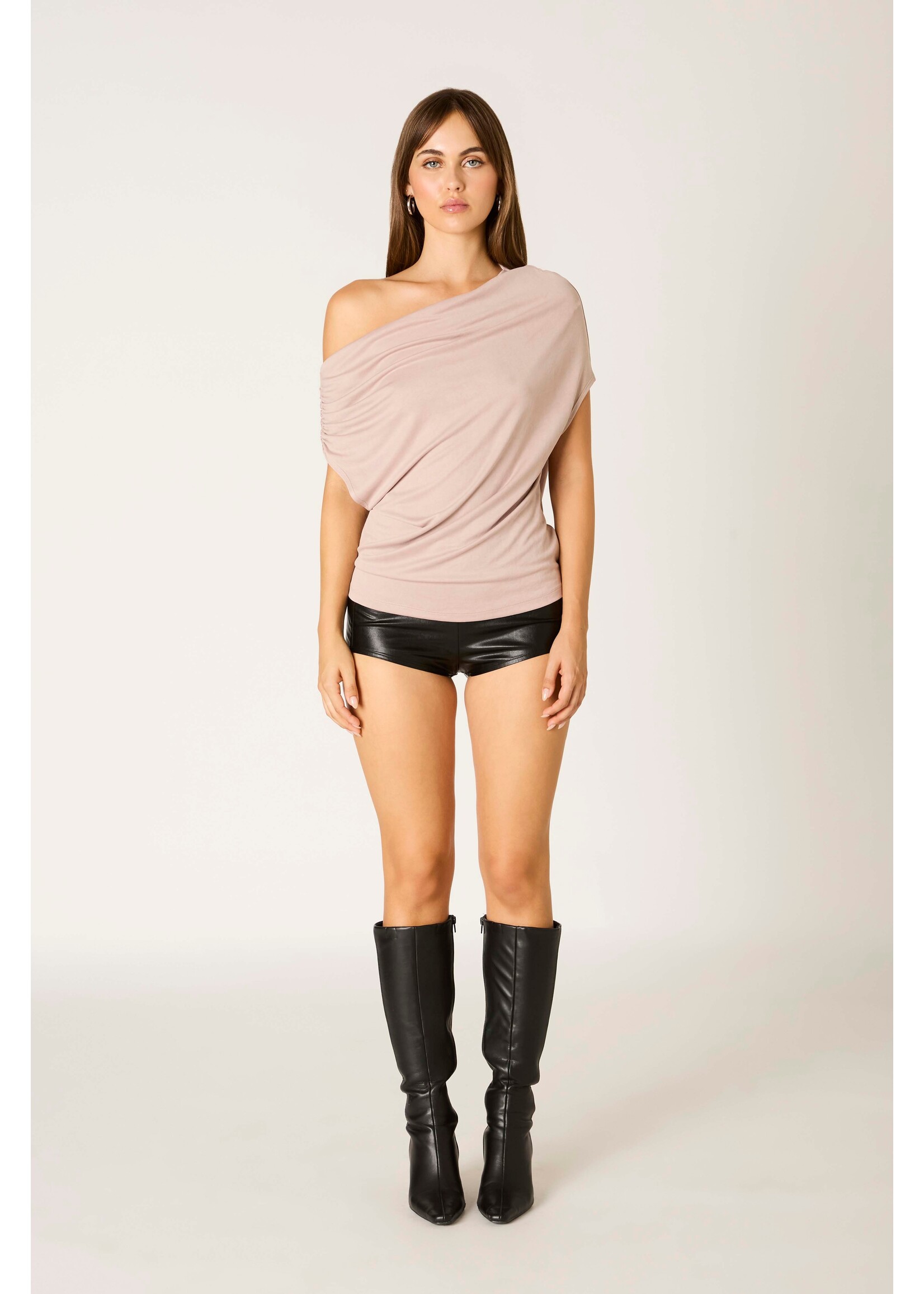 Cotton Candy LA Cowl Neck Top - CT-13974