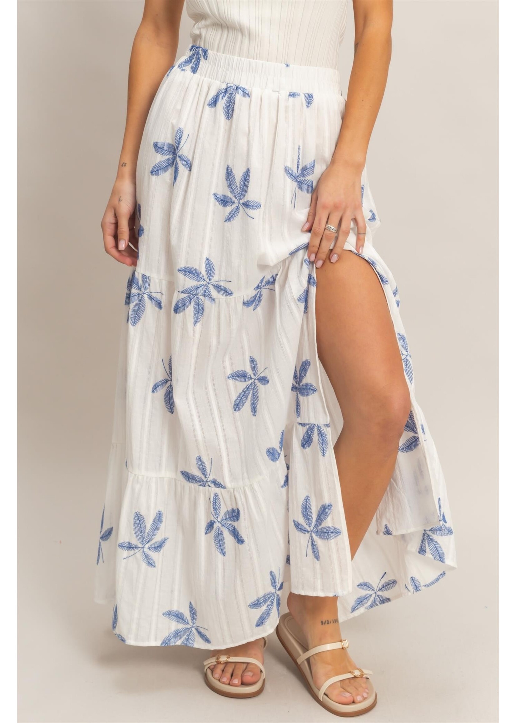 HYFVE Tiered Skirt With Side Slit - HF26C160