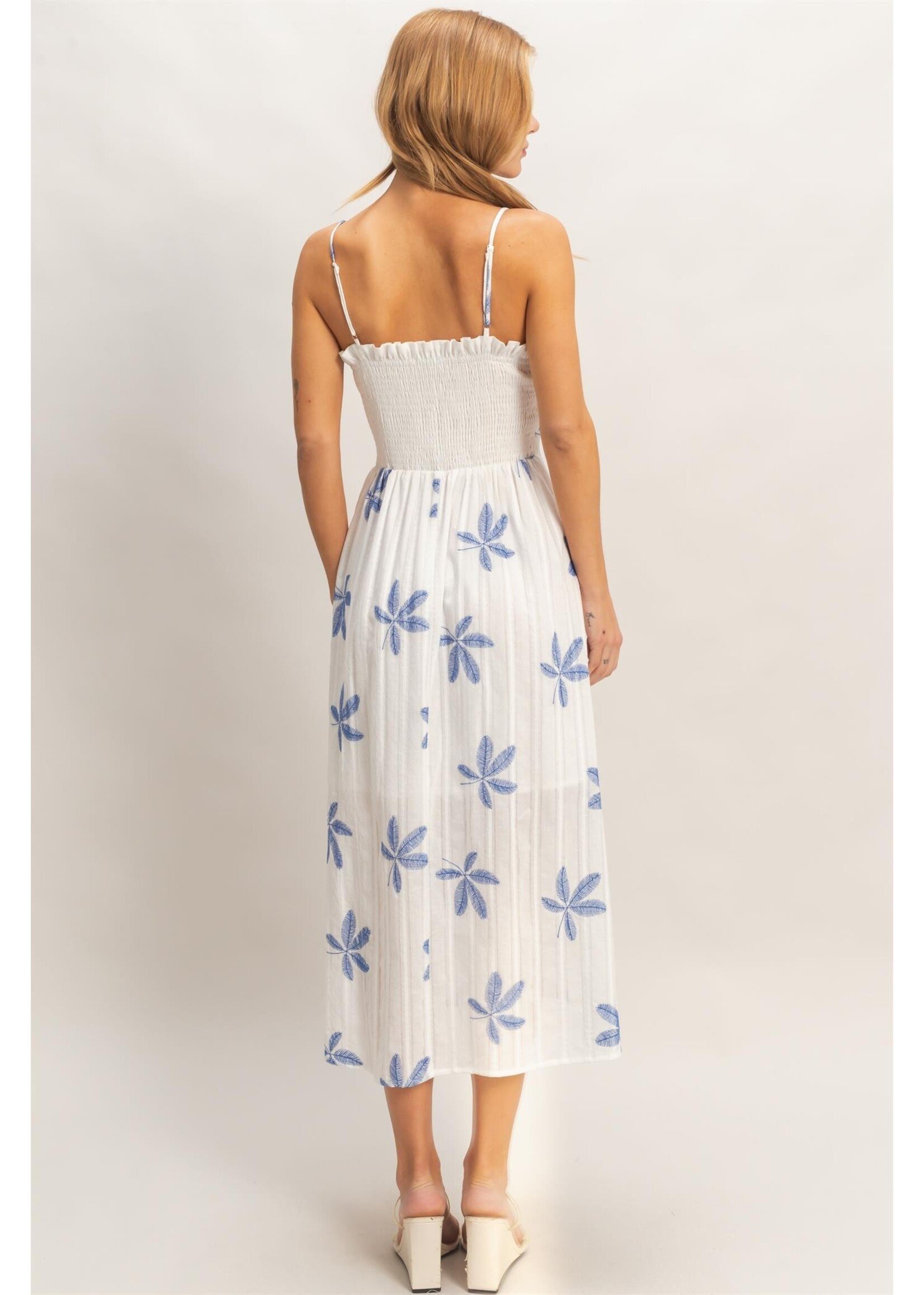 HYFVE Spaghetti Strap Pleated Dress - HF26C378