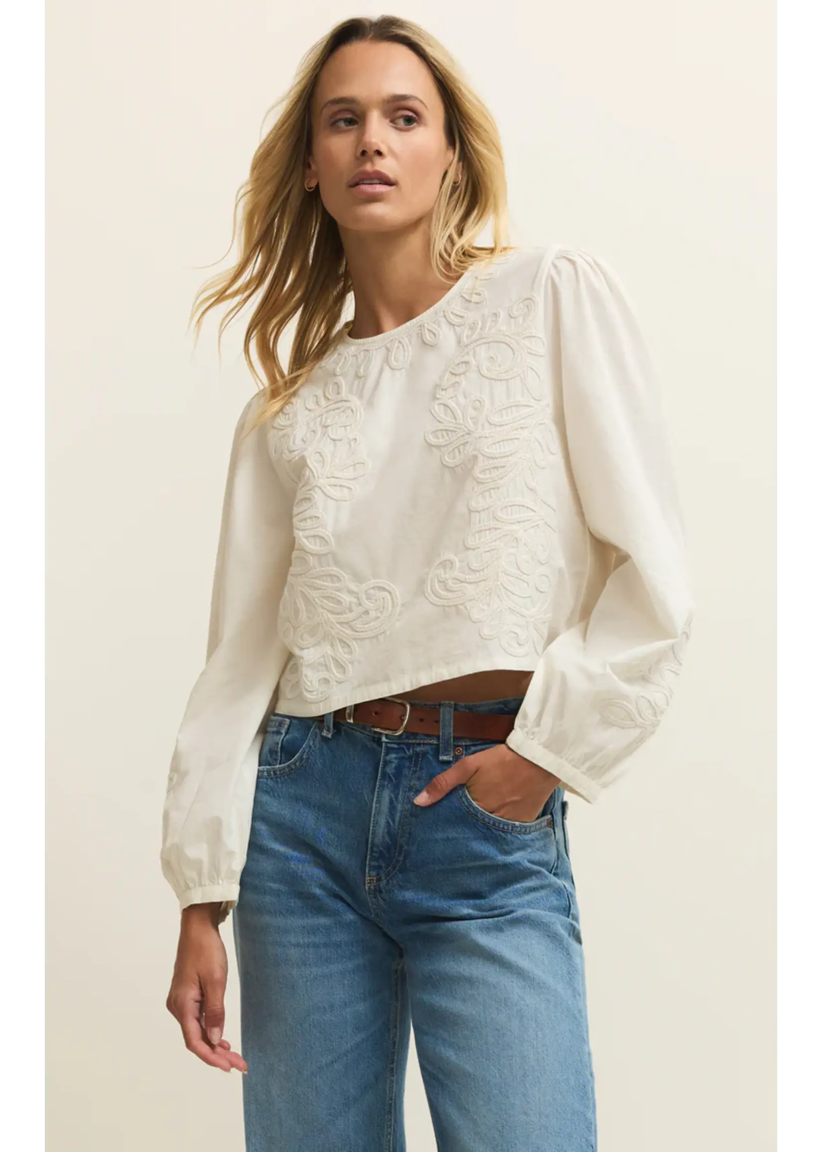 Z Supply Tatiana Poplin Top - ZT261370