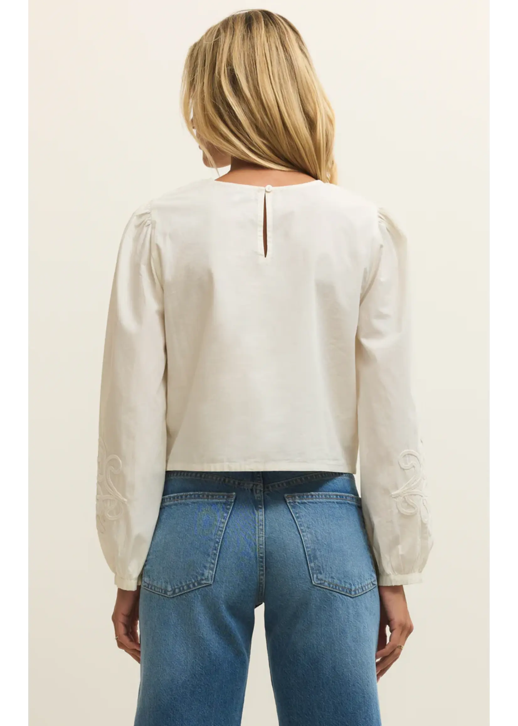 Z Supply Tatiana Poplin Top - ZT261370