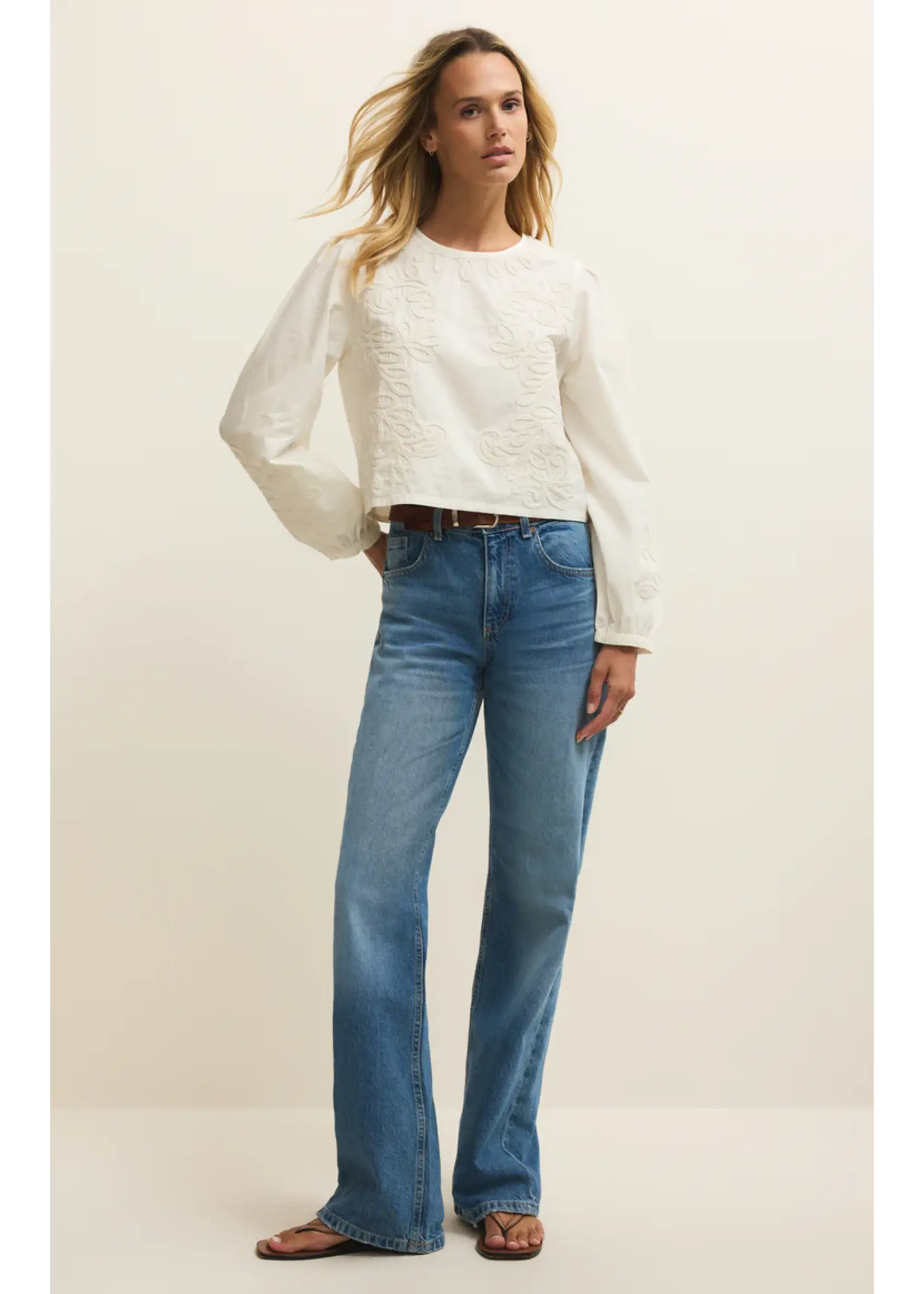 Z Supply Tatiana Poplin Top - ZT261370