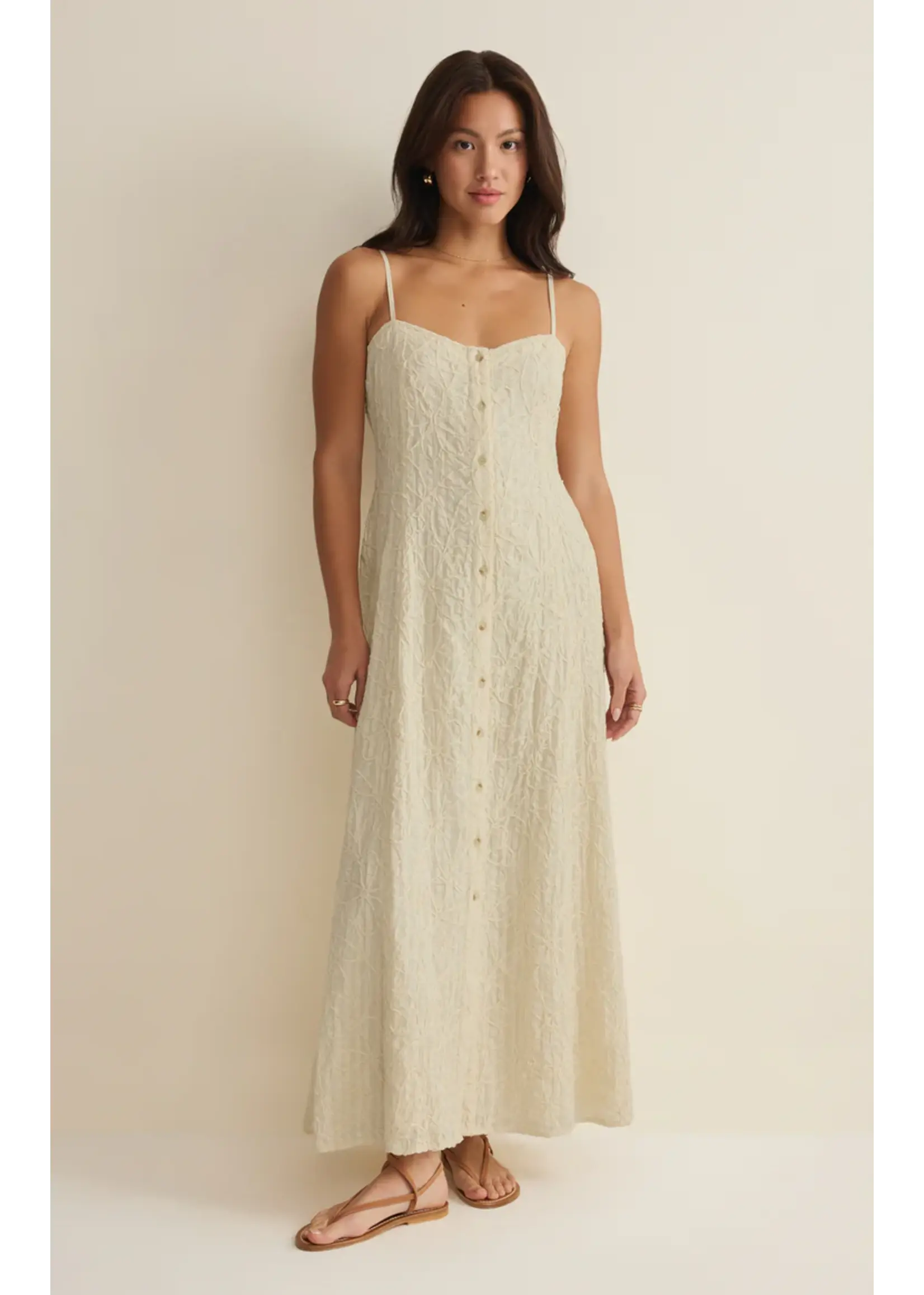 Z Supply Angel Eyes Textured Midi Dress - ZD261149