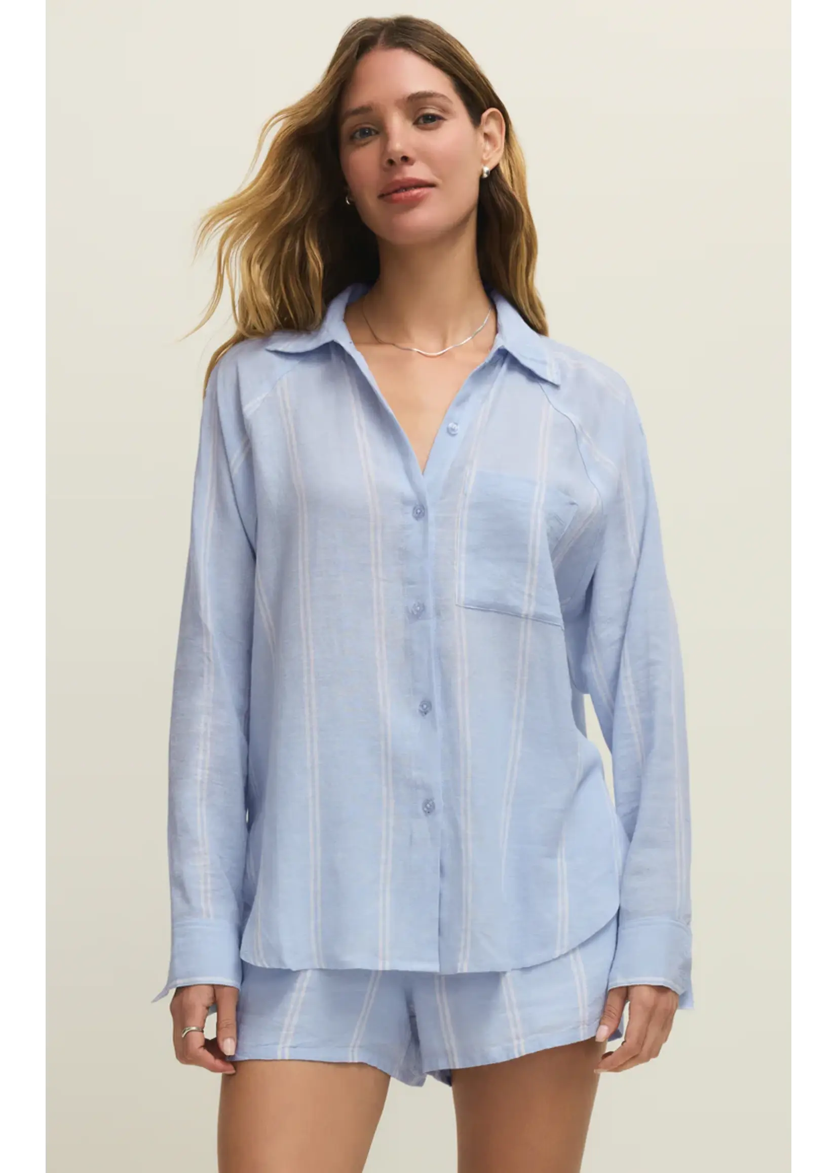 Z Supply The Perfect Line Top Striped - ZT253833