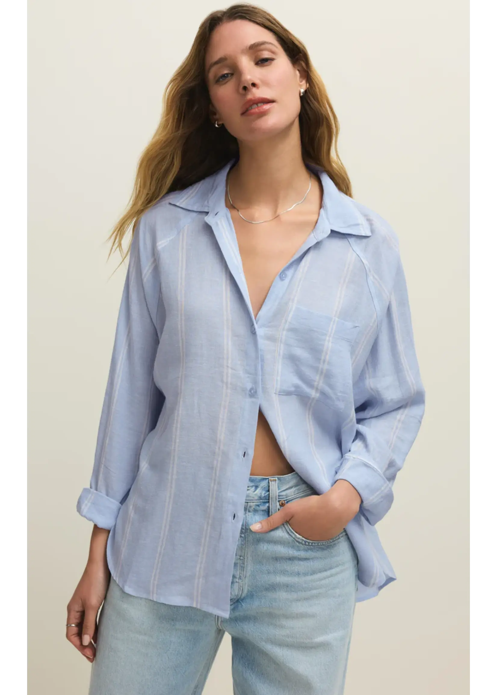 Z Supply The Perfect Line Top Striped - ZT253833