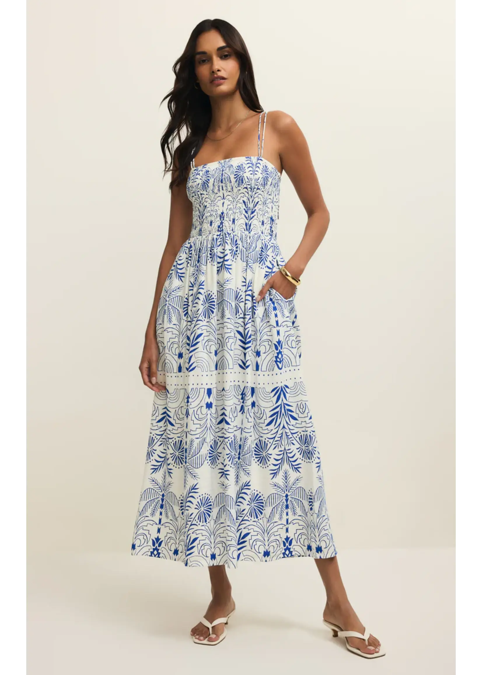Z Supply Nadine Palm Maxi Dress - ZD261368