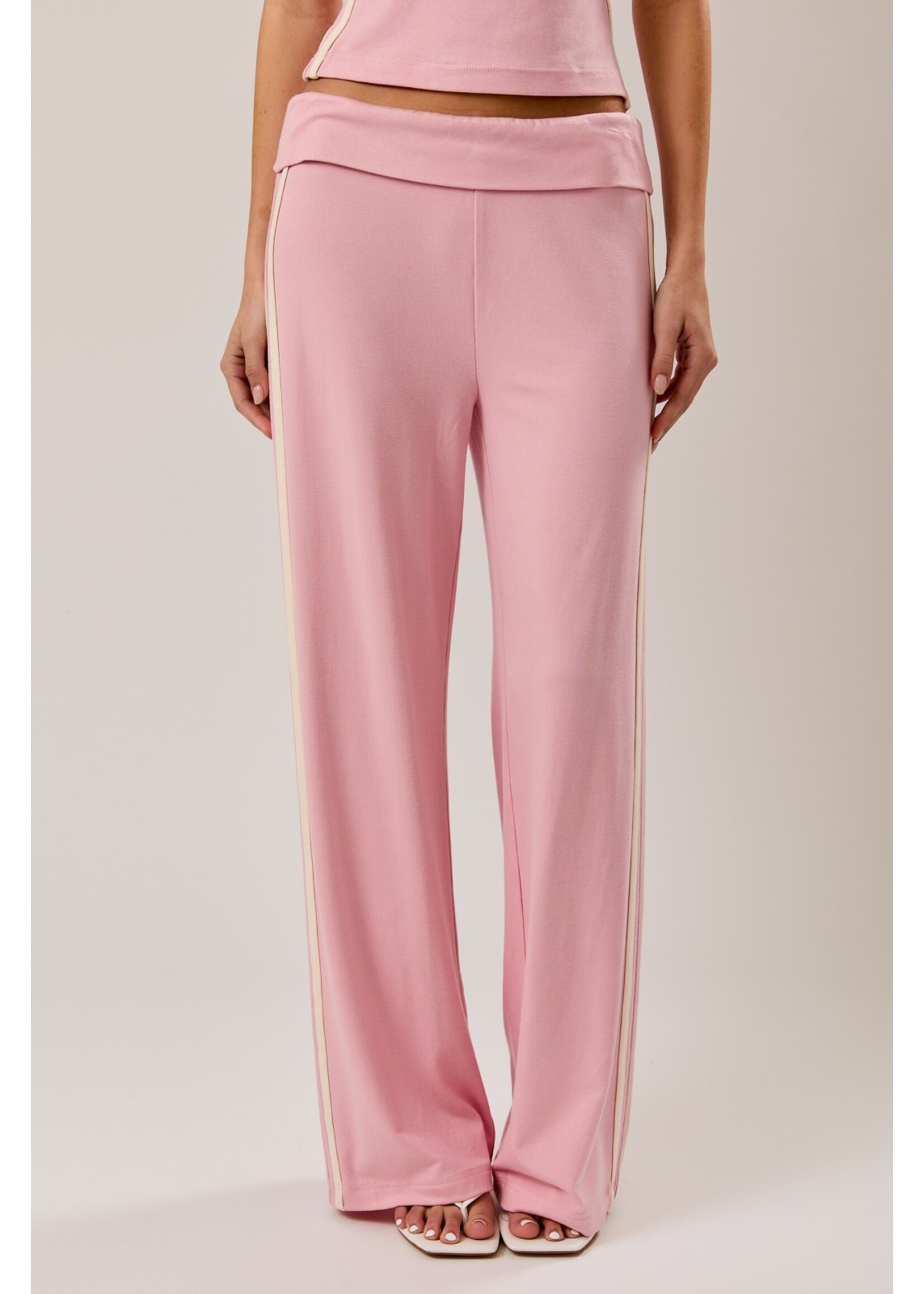 Le Lis Folded Waist Knit Pants - SP3554