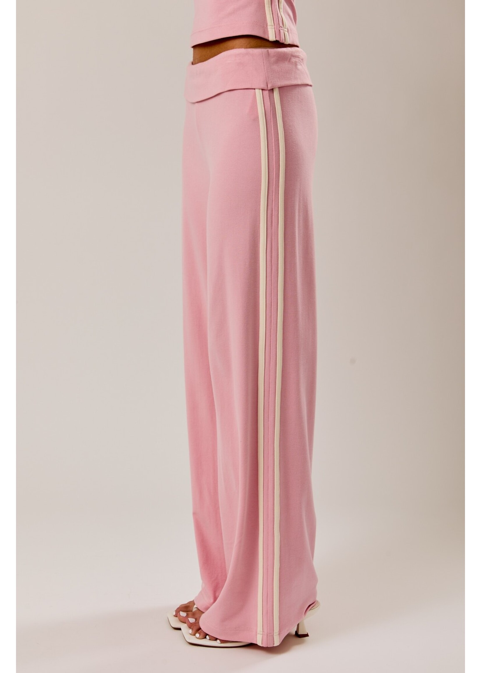 Le Lis Folded Waist Knit Pants - SP3554