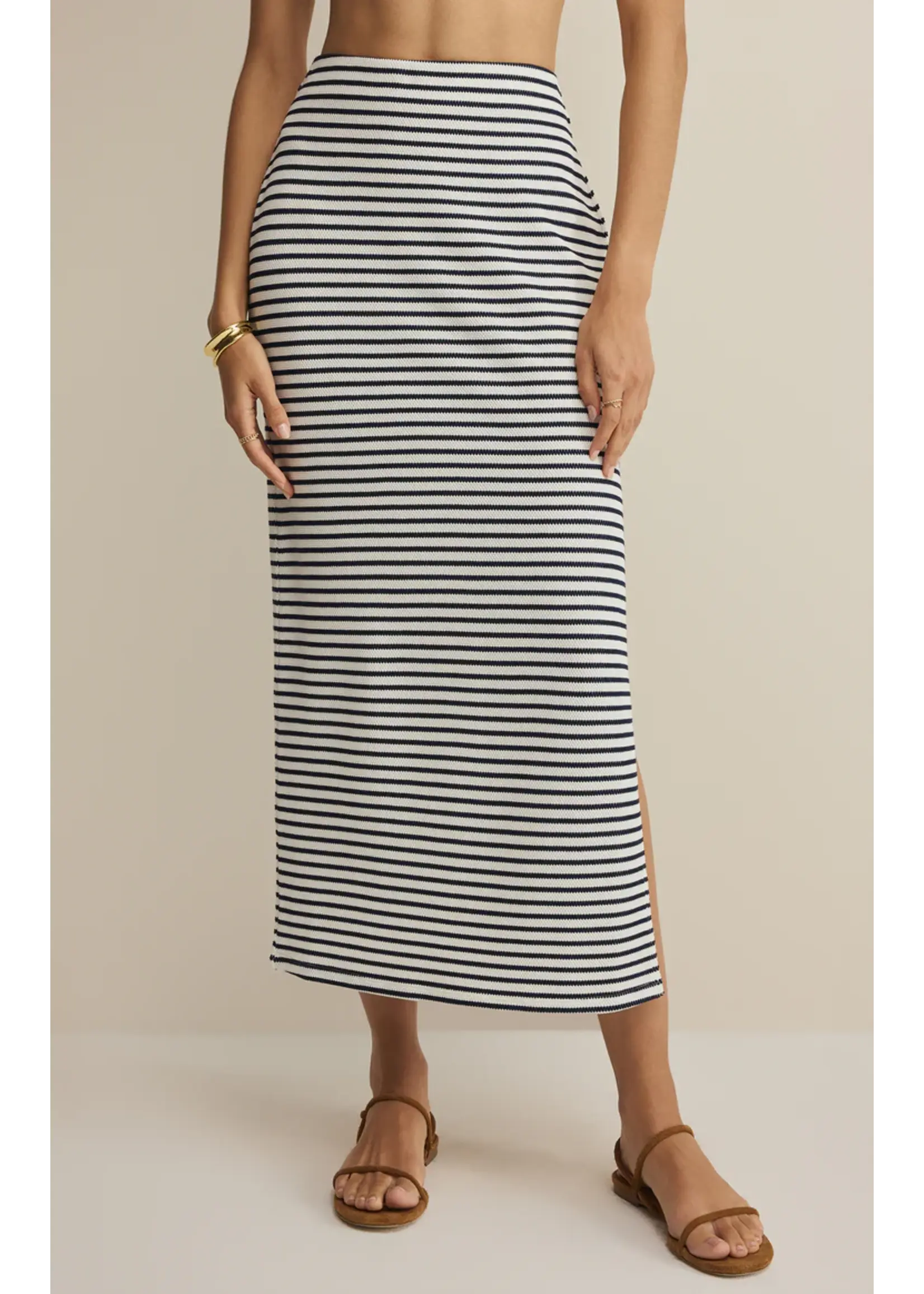 Z Supply Ainslie Stripe Midi Skirt - ZK262123